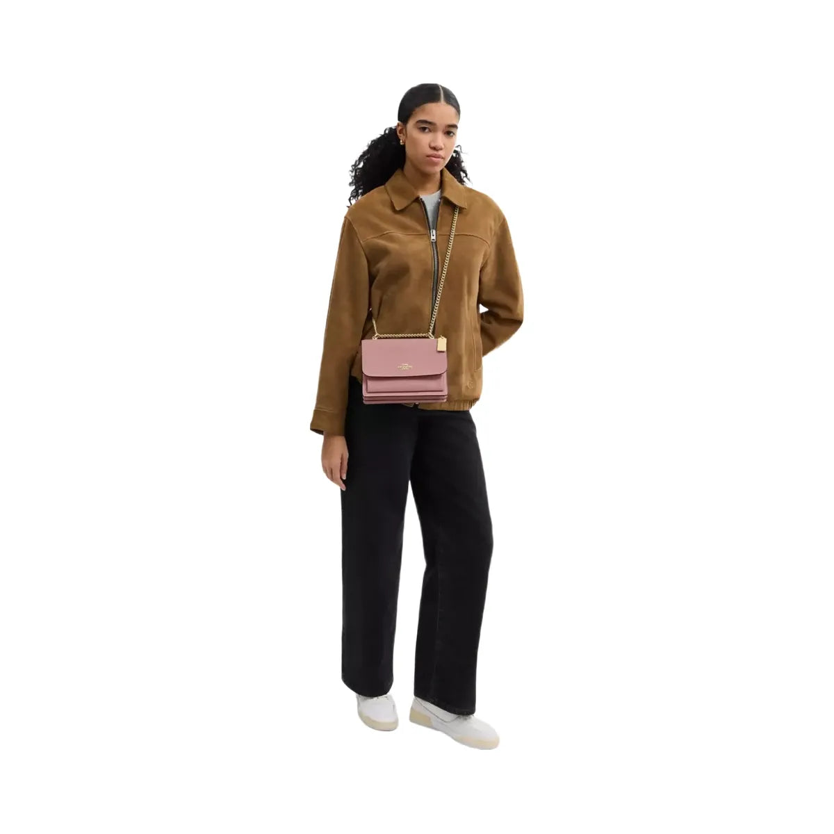 Coach Klare Crossbody Bag in Gold Pink Petal