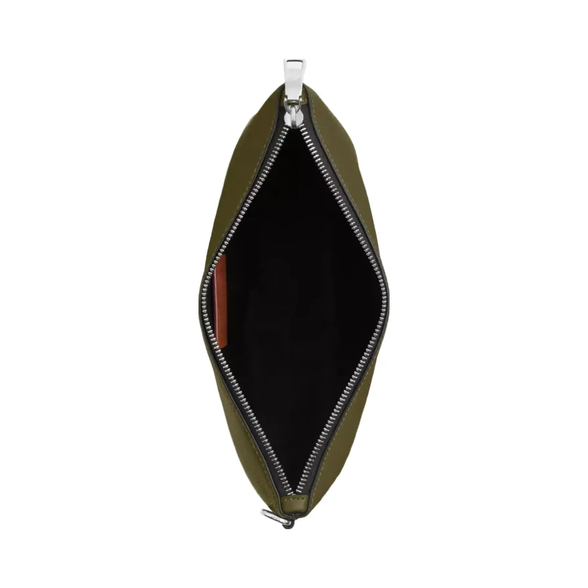 Coach Pouch in Silver Olive
