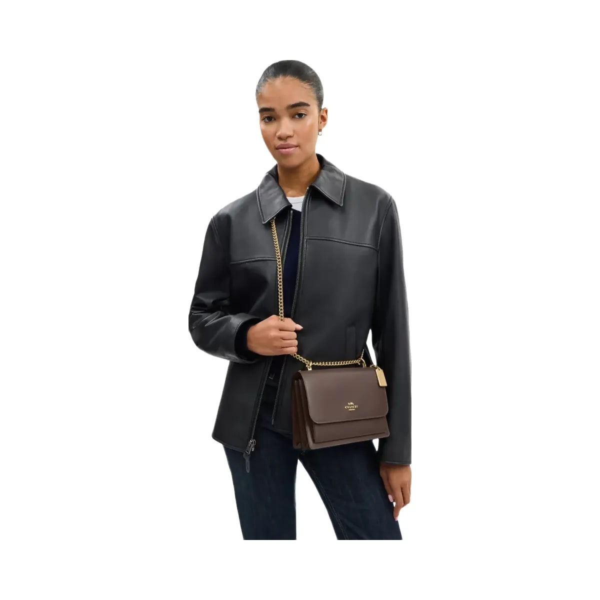 Coach Klare Crossbody Bag in Gold Dark Stone