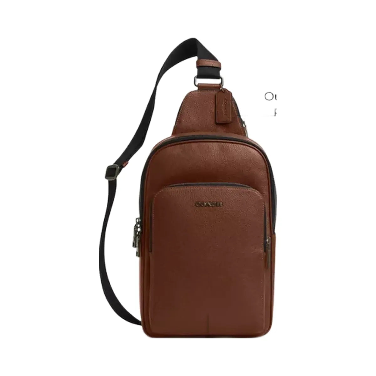 Coach Ethan Pack in Gunmetal Saddle