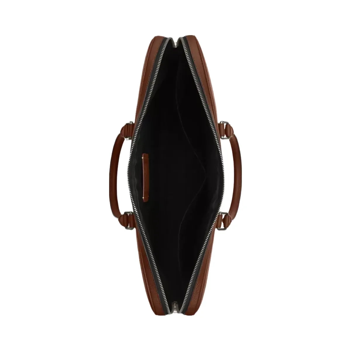Coach Ethan Large Brief in Gunmetal Saddle
