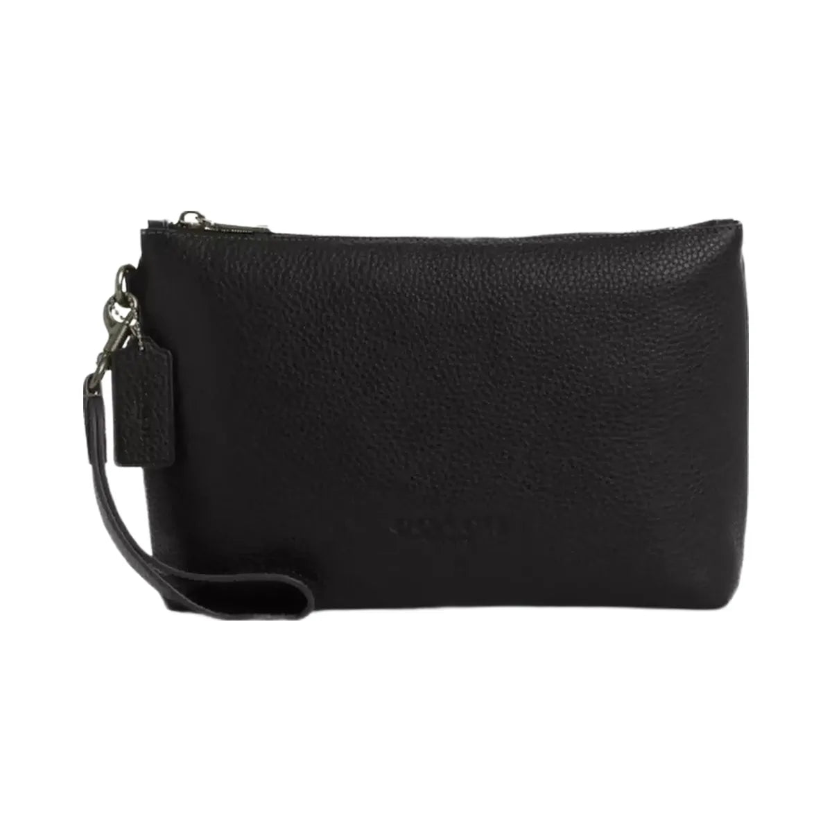 Coach Pouch in Gunmetal Black