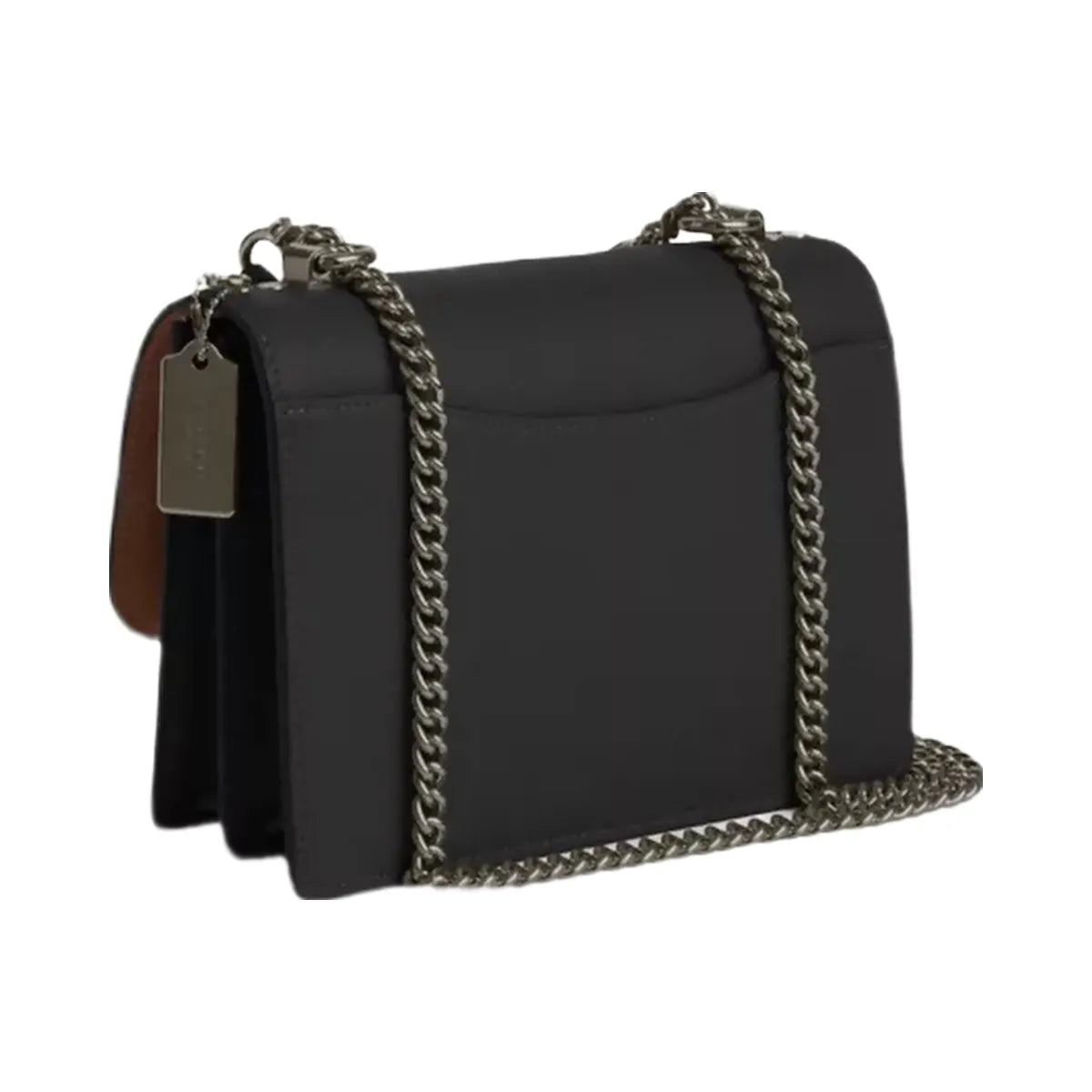 Coach Klare Crossbody Bag In Signature Canvas in Gunmetal Charcoal Black