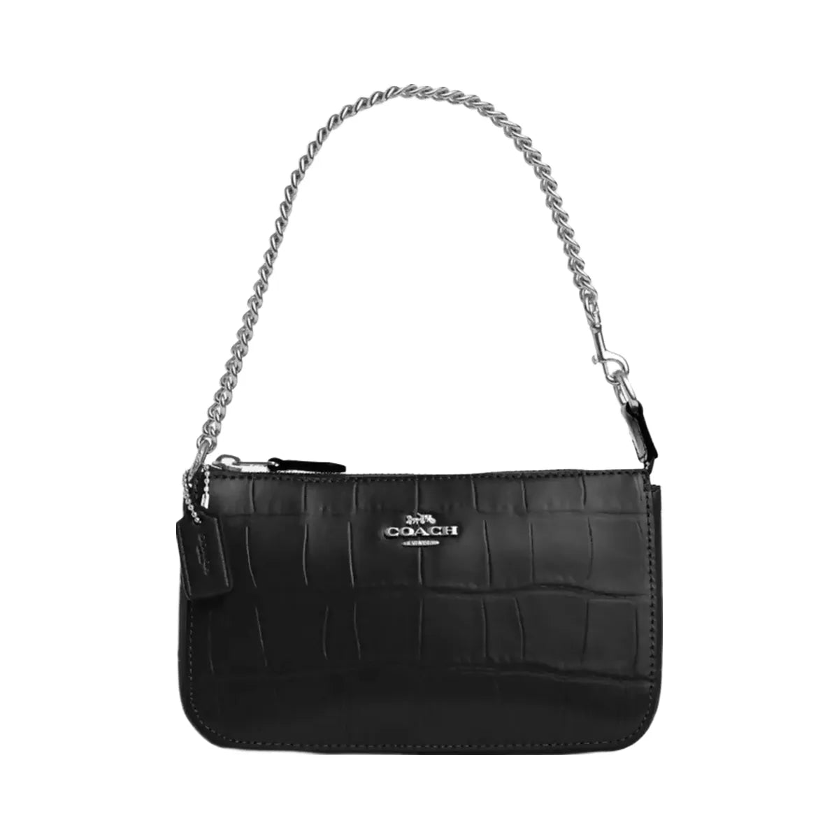 Coach Nolita 19 in Silver Black