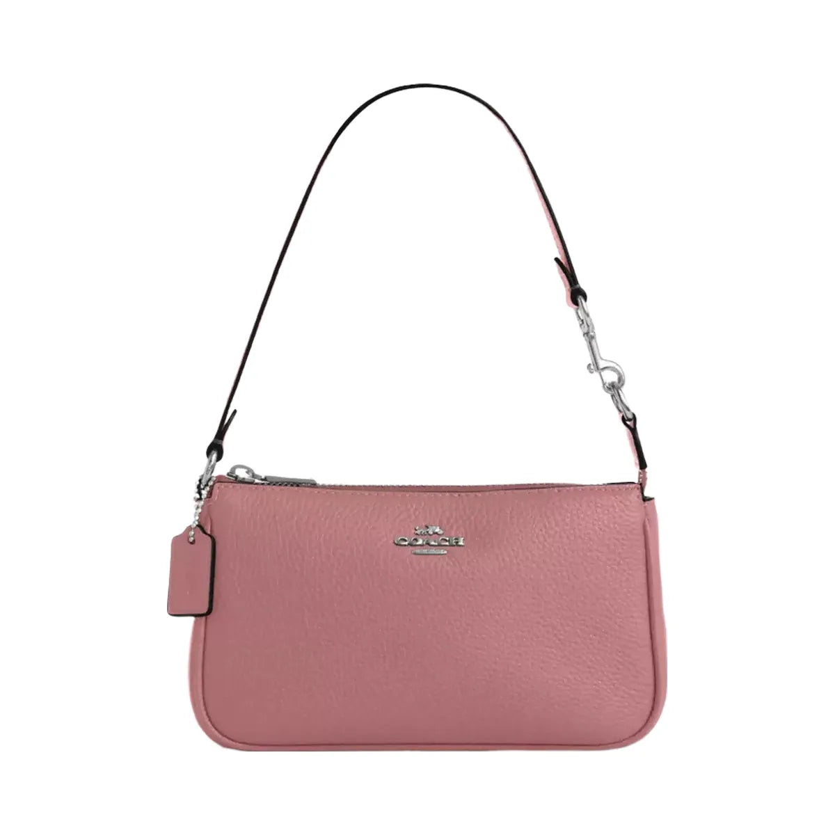 Coach Nolita 19 in Silver Dusty Pink