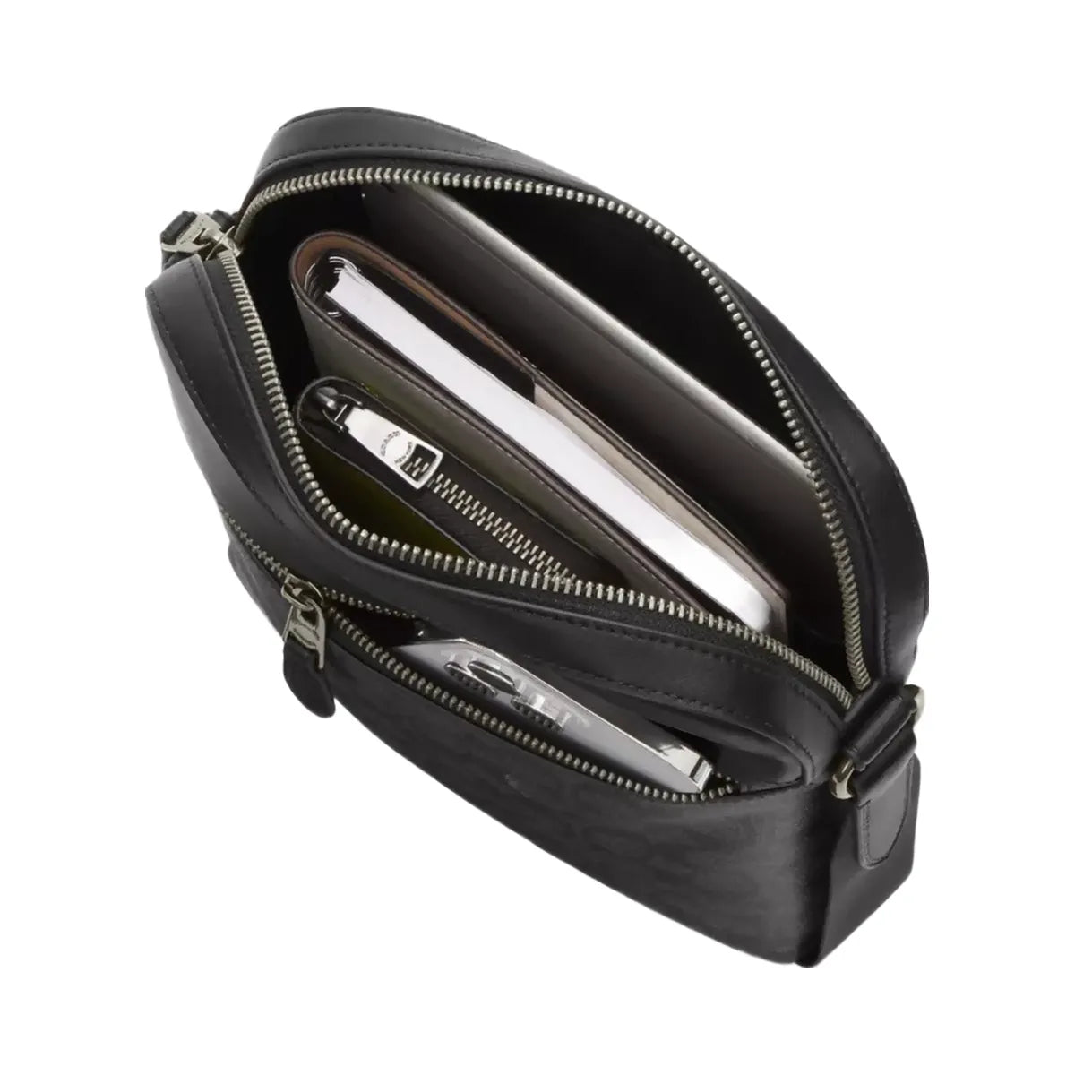 Coach Houston Flight Bag in Gunmetal Black