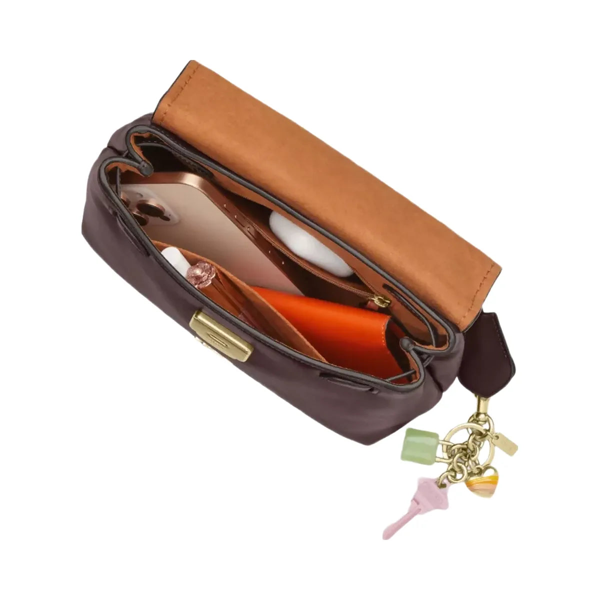Coach Emory Top Handle Bag in Gold Espresso