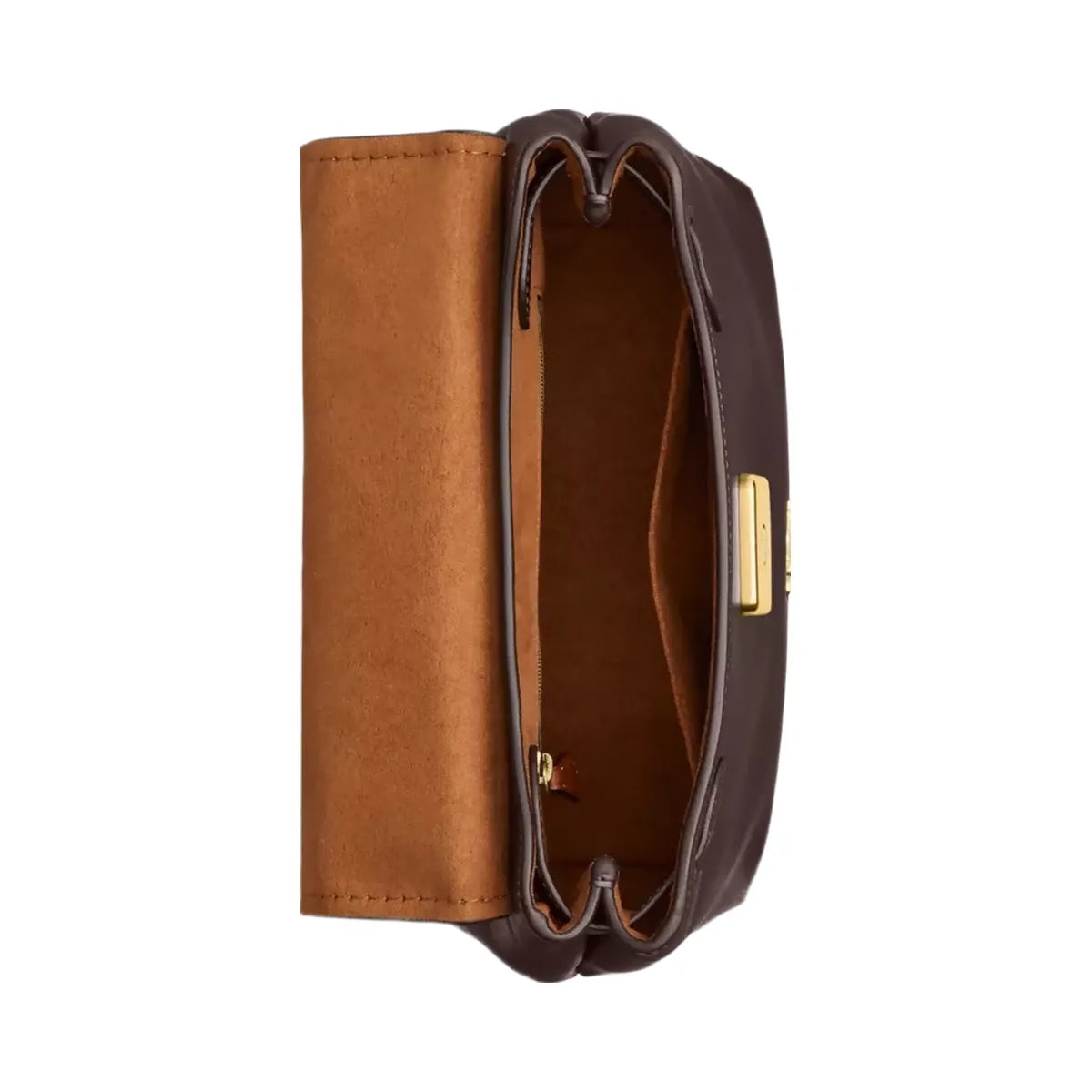 Coach Emory Top Handle Bag in Gold Espresso