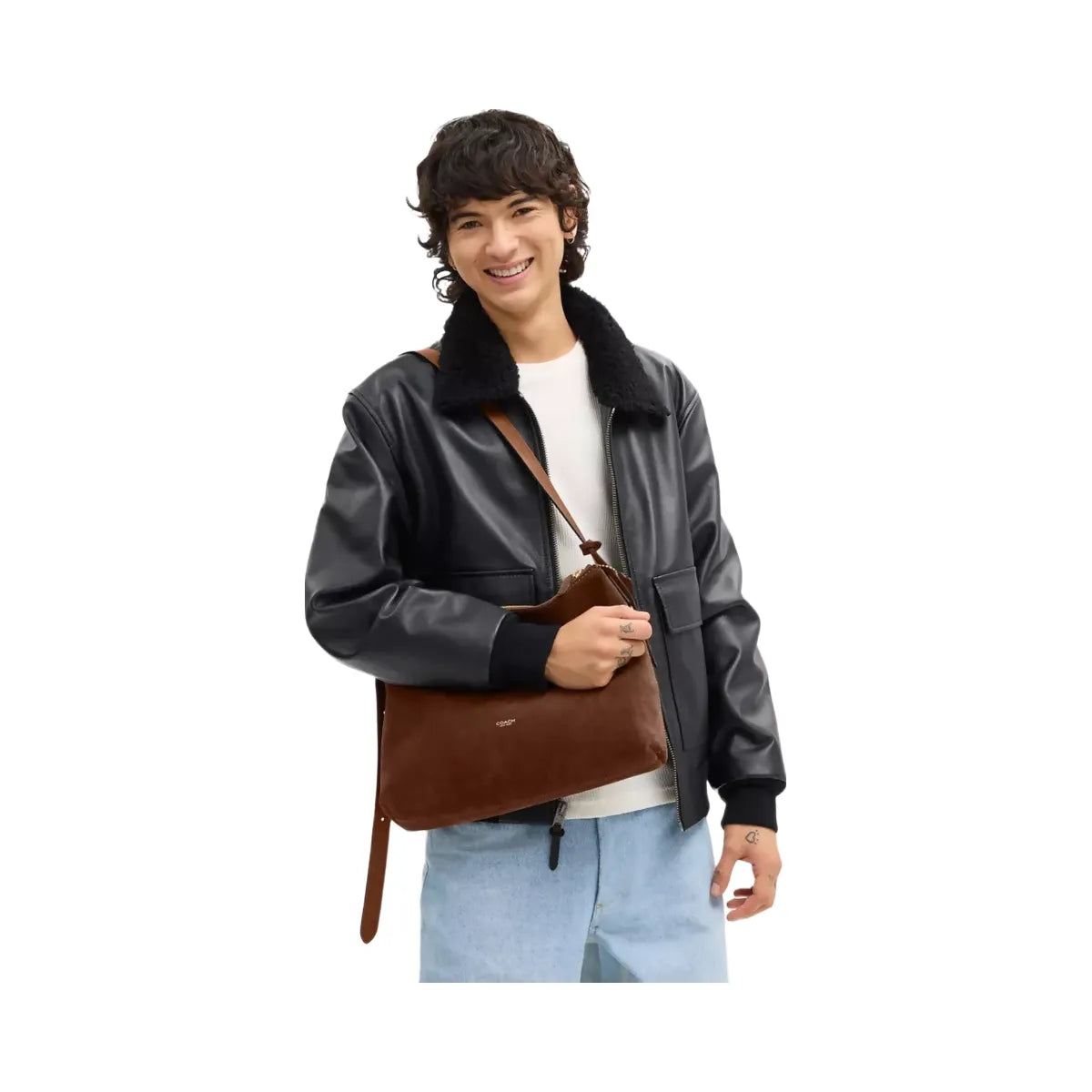 Coach Mott Messenger Bag 33 in Warm Brown
