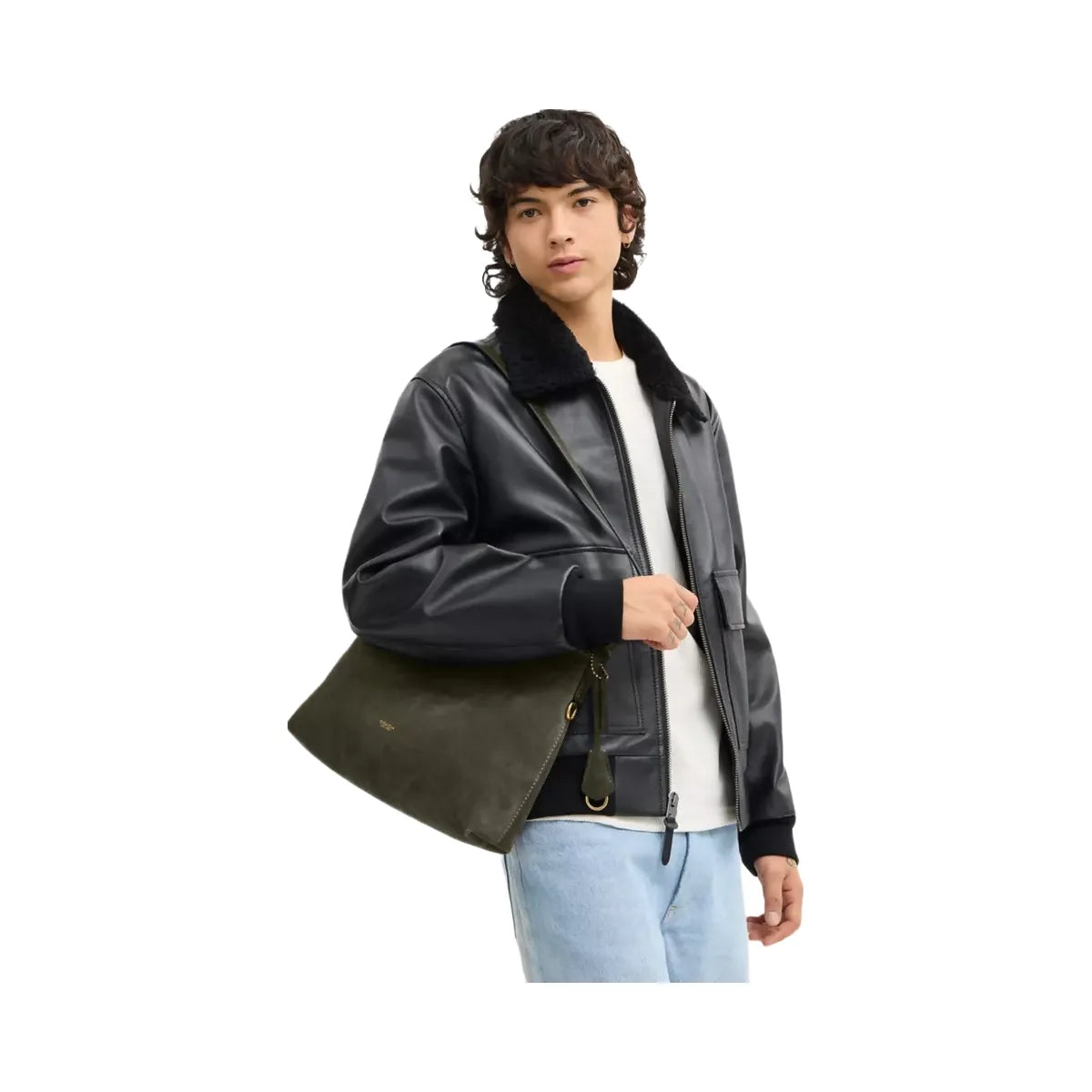 Coach Mott Messenger Bag 33 in Olive