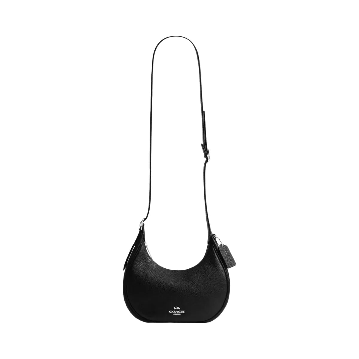 Coach Emily Shoulder Bag in Silver Black