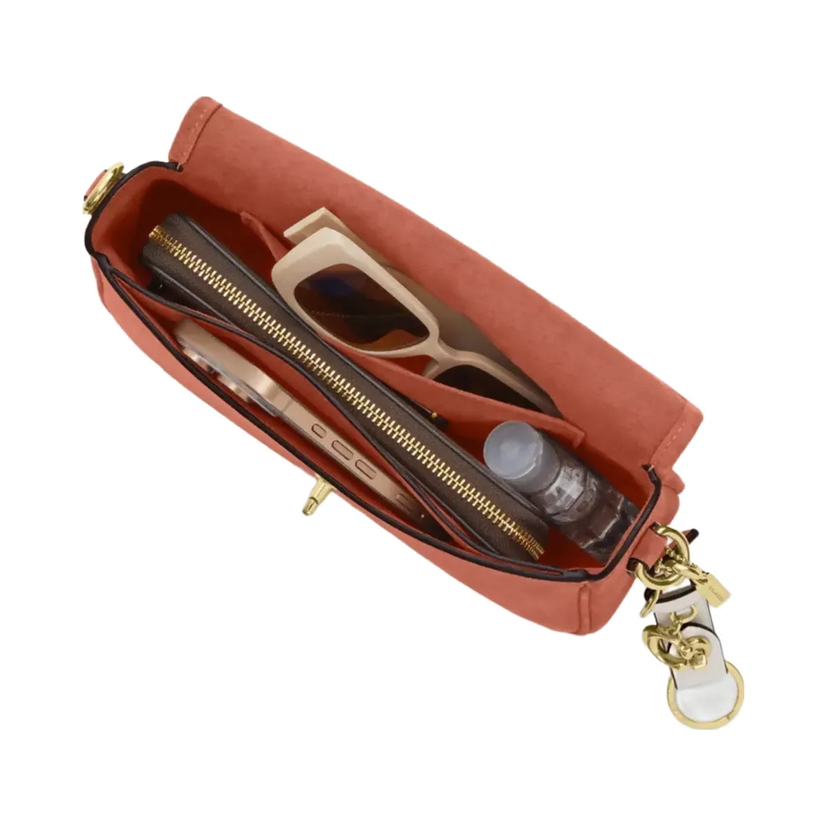 Coach Hadley Shoulder Bag in Gold Clay