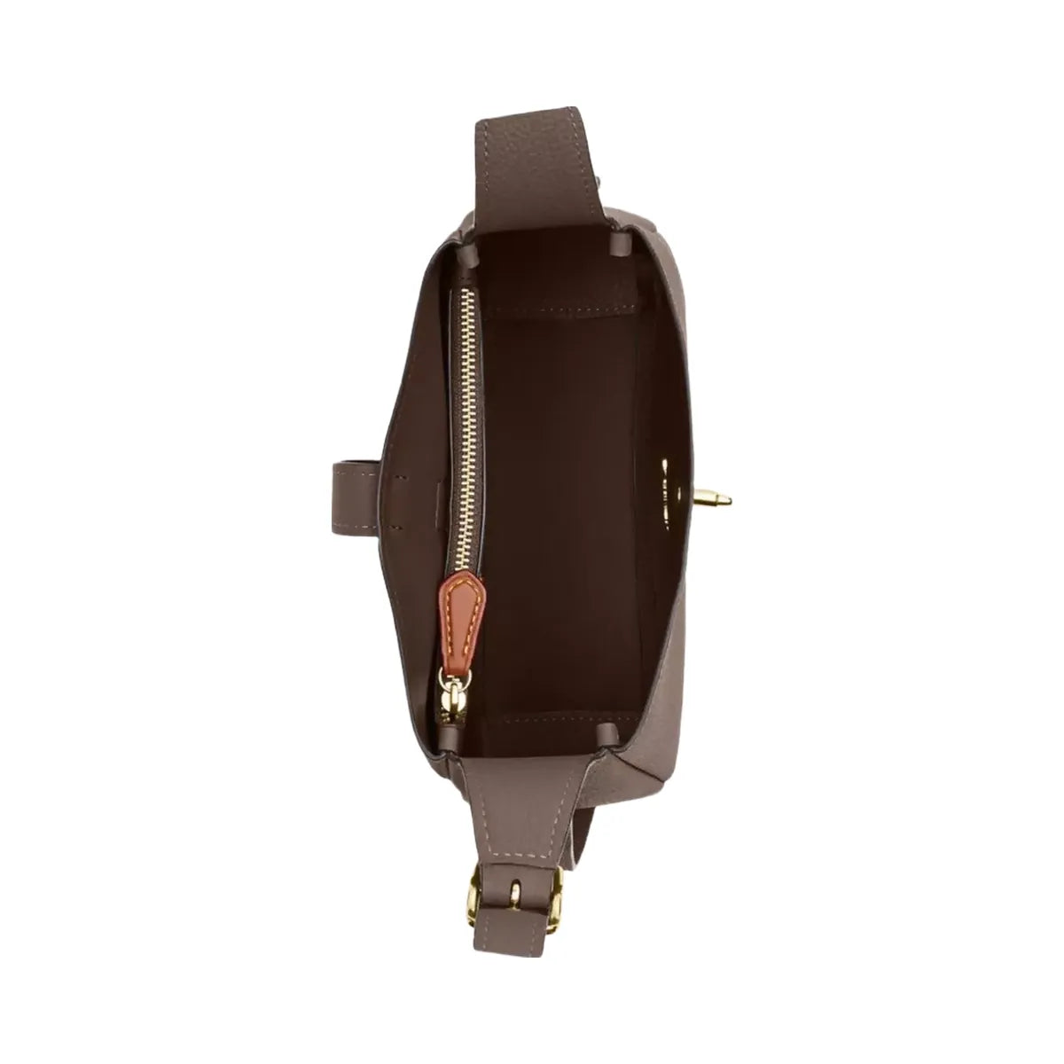 Coach Hadley Mini Crossbody Bag in Gold Dark Stone
