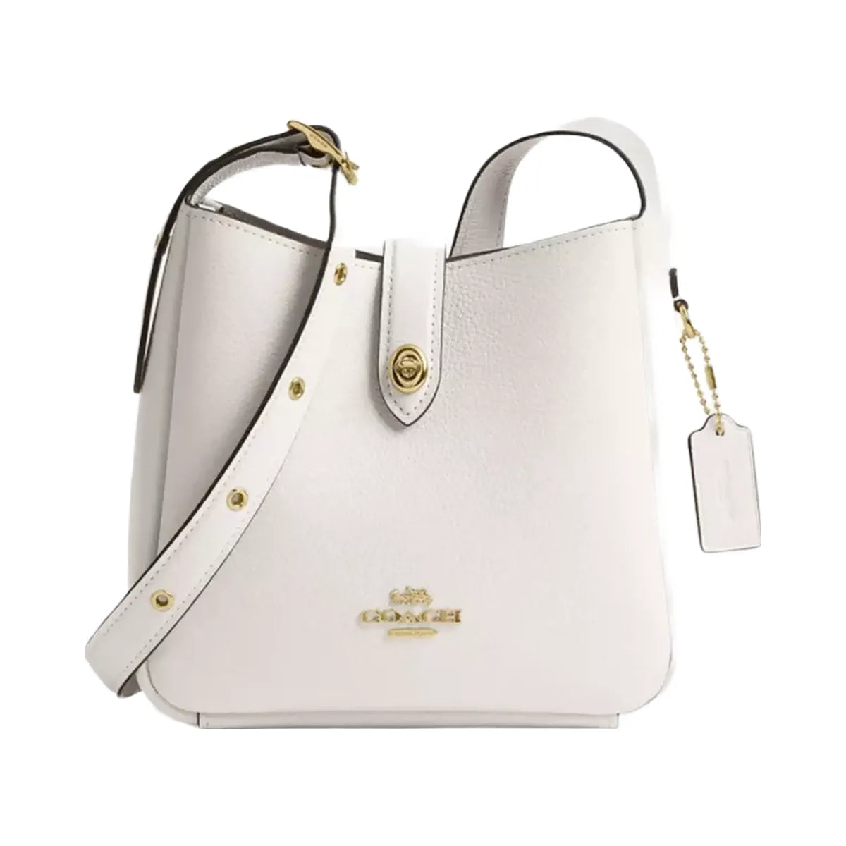 Coach Hadley Mini Crossbody Bag in Gold Chalk