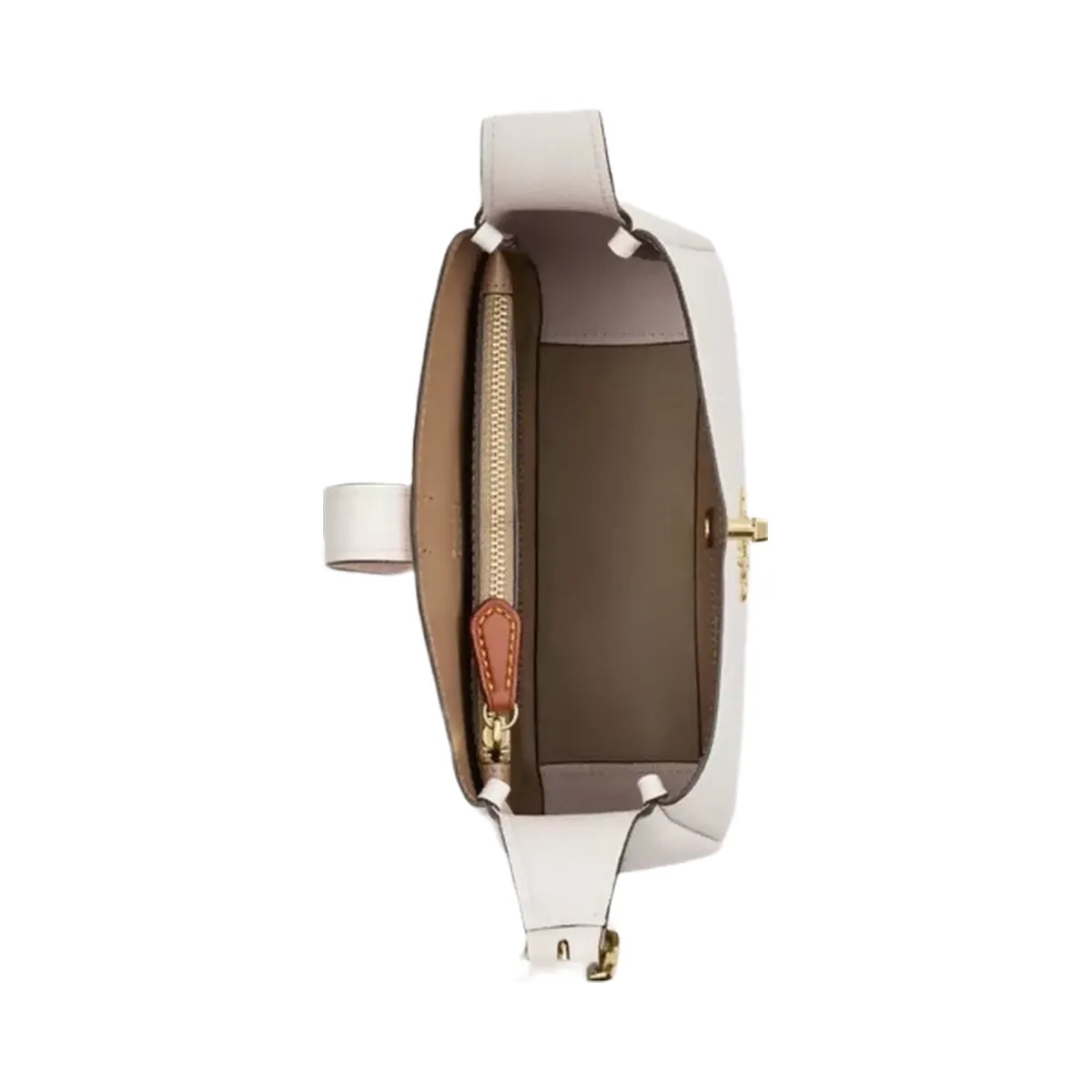 Coach Hadley Mini Crossbody Bag in Gold Chalk