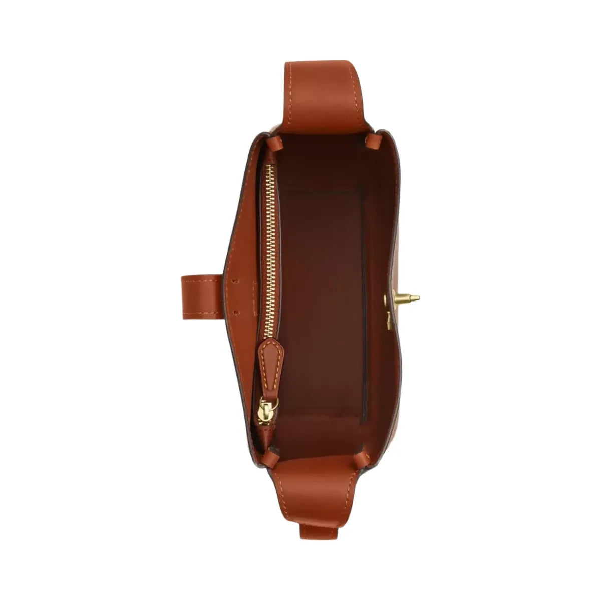 Coach Hadley Mini Crossbody Bag in Gold Tan