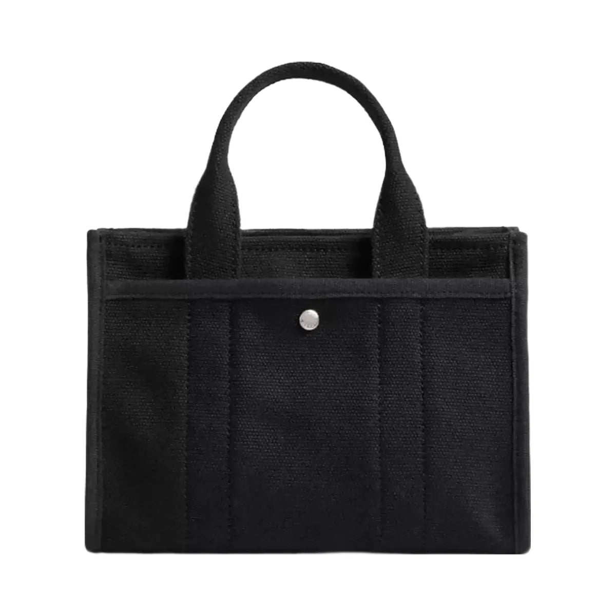 Coach Cargo Tote Bag 20 in Silver Black