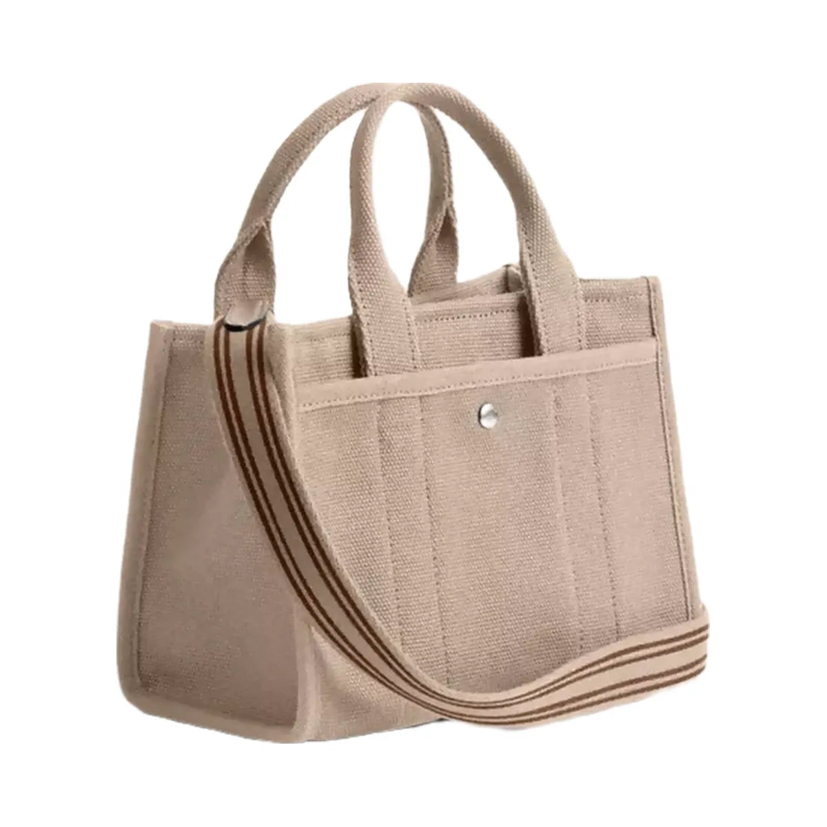 Coach Cargo Tote Bag 20 in Silver Dark Natural
