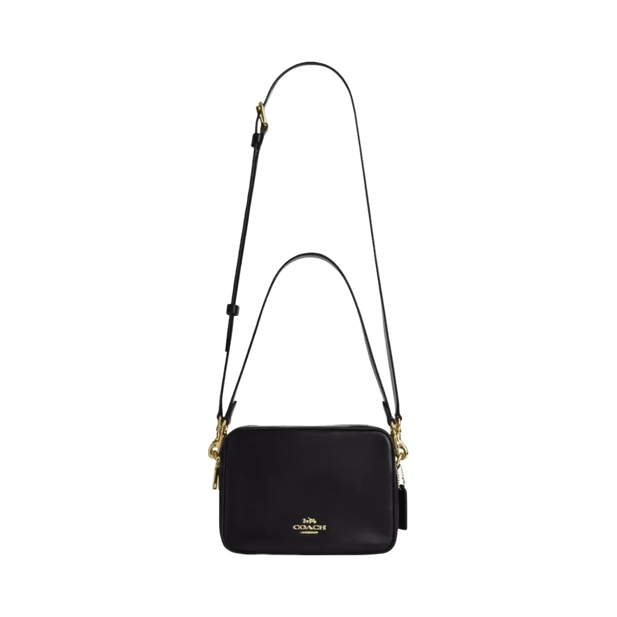 Coach Carey Crossbody Bag in Gold Black