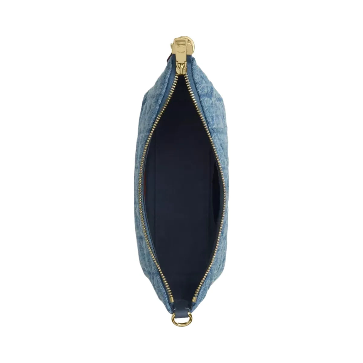 Coach Caitlin Shoulder Bag With Quilting in Gold Indigo