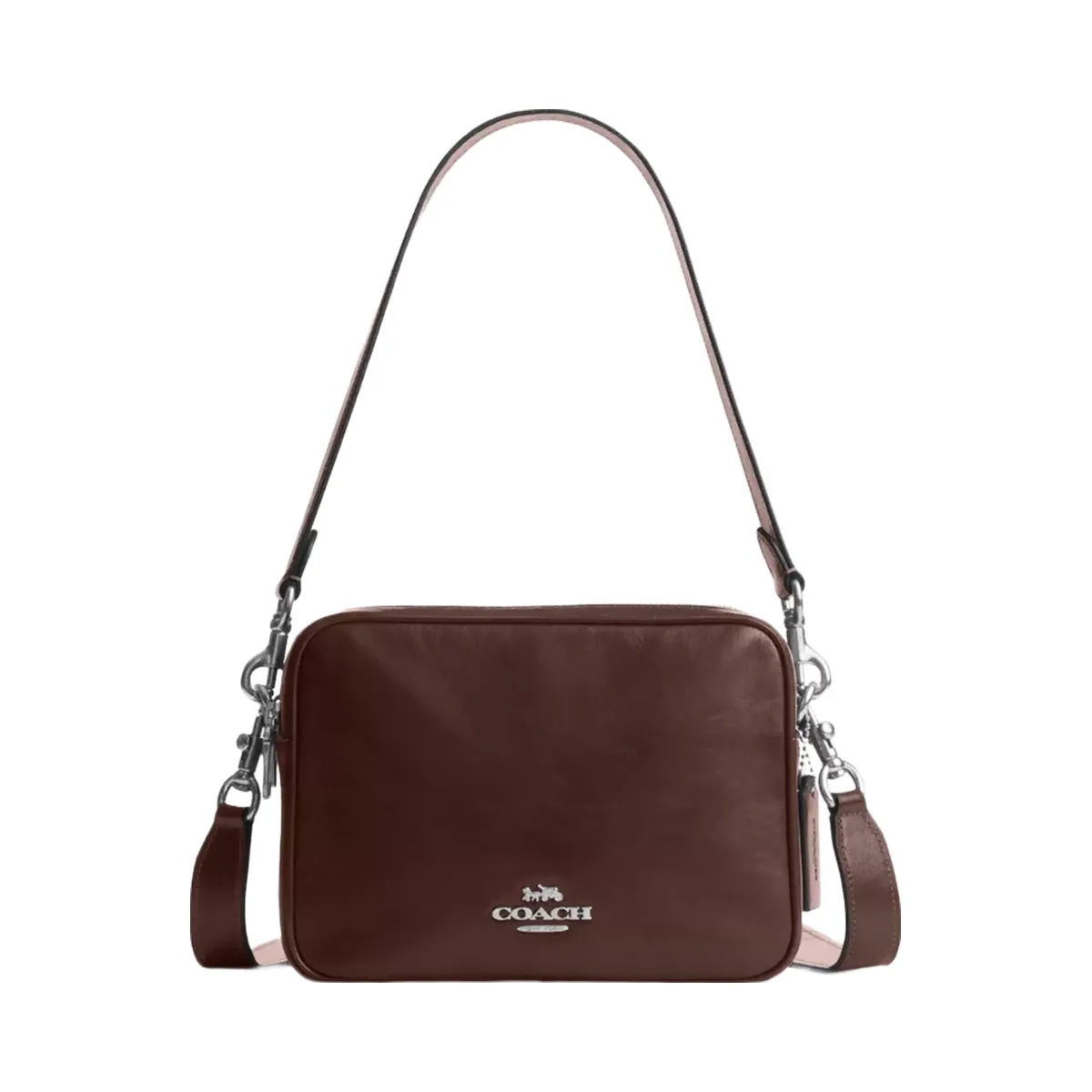 Coach Carey Crossbody Bag in Silver Maple