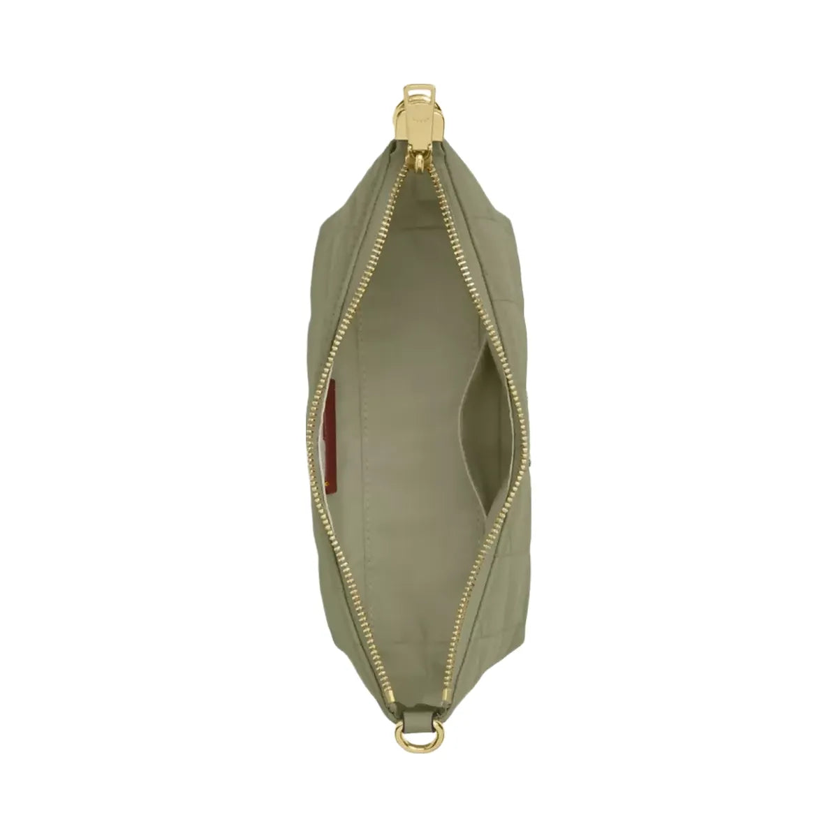 Coach Caitlin Shoulder Bag With Quilting in Gold Pistachio