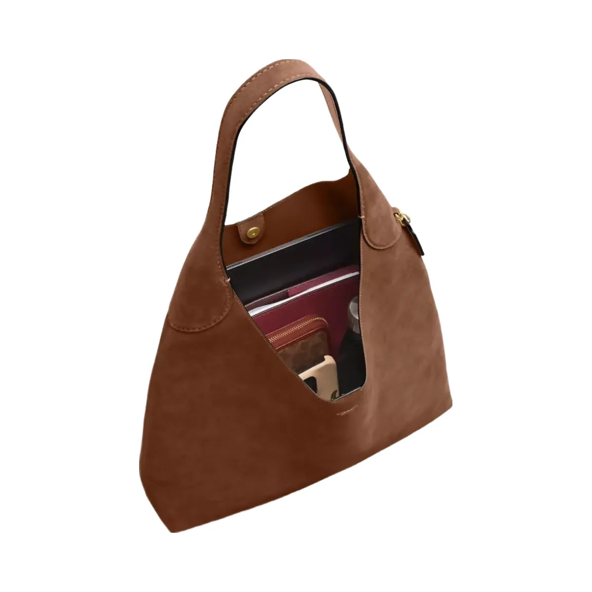 Coach Brooklyn Shoulder Bag 39 in Brass Warm Brown