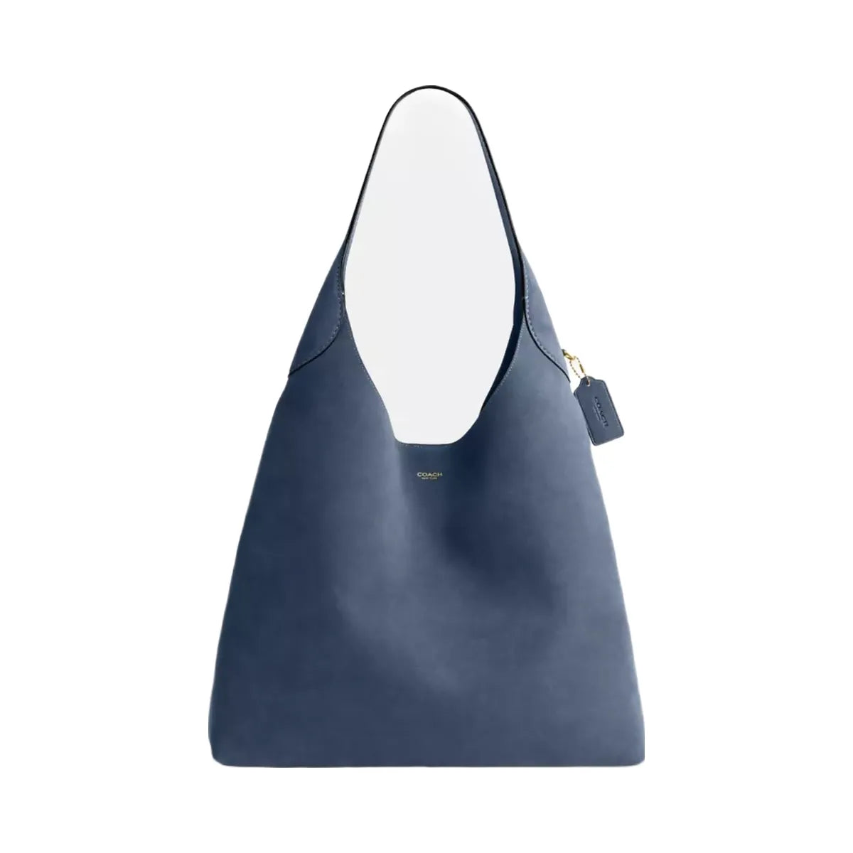 Coach Brooklyn Shoulder Bag 39 in Brass Light Denim