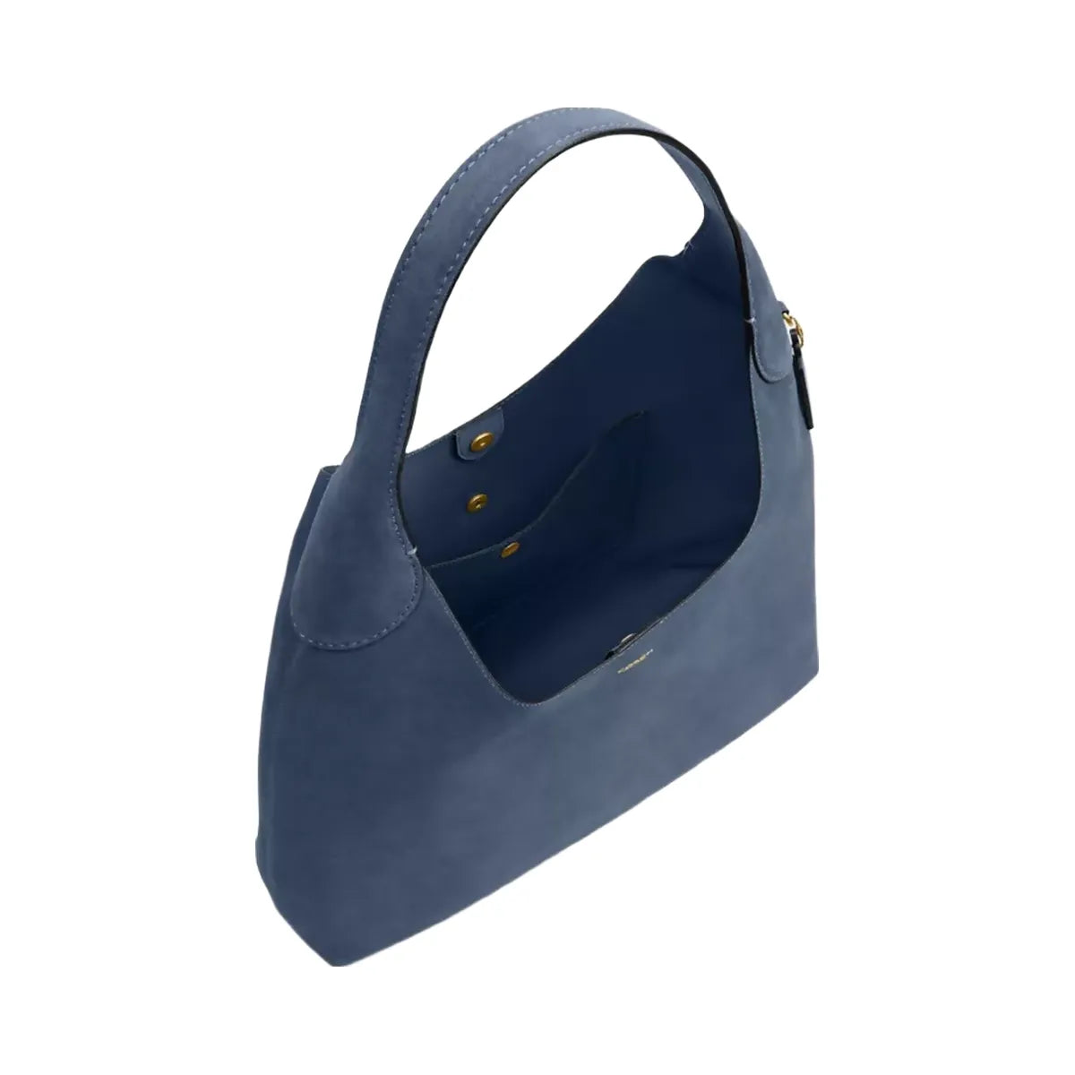 Coach Brooklyn Shoulder Bag 39 in Brass Light Denim