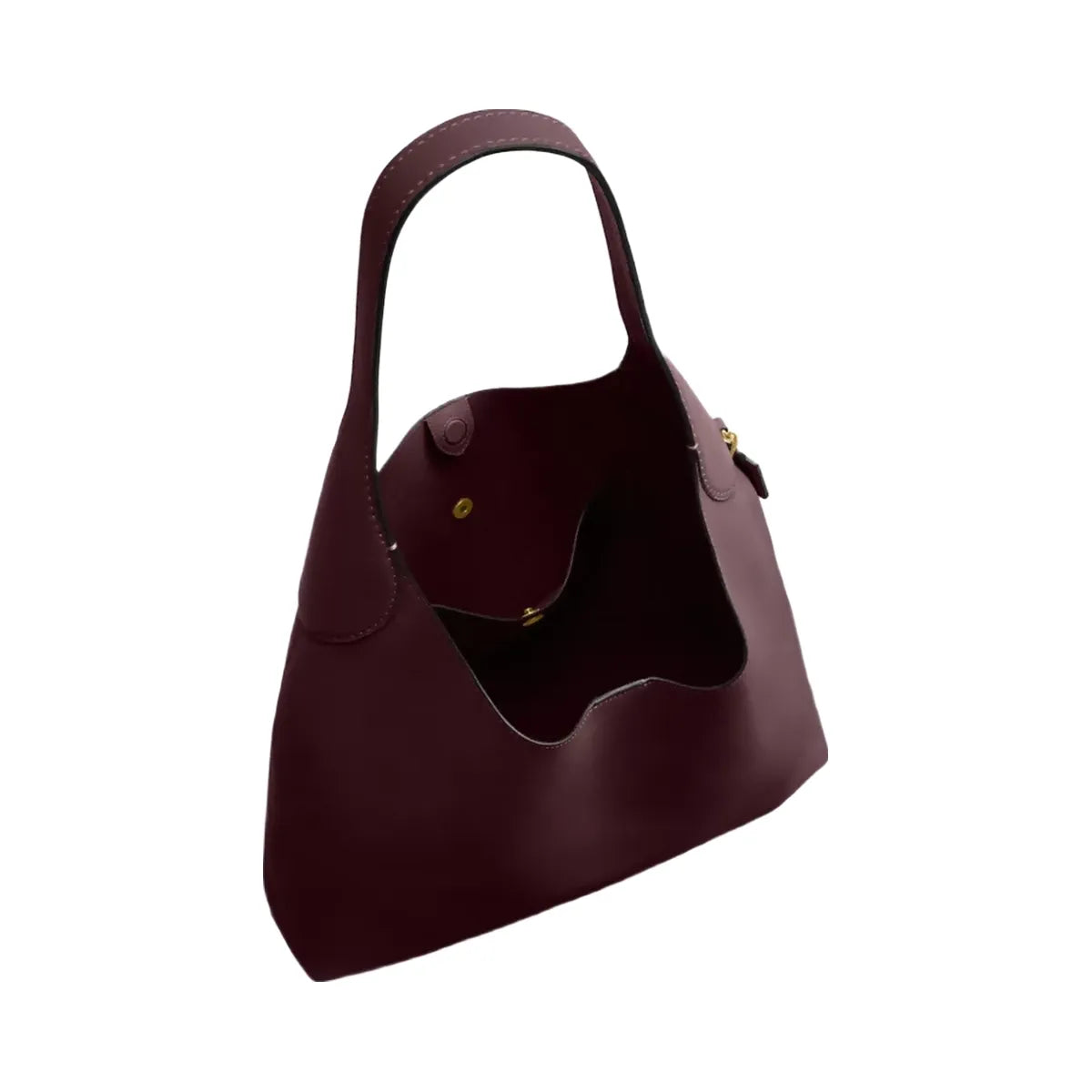 Coach Brooklyn Shoulder Bag 39 in Brass Merlot