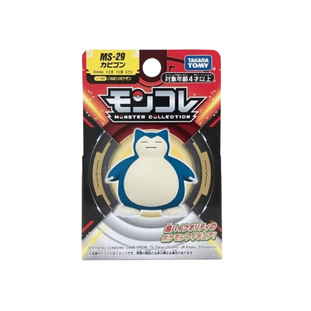 Pokemon 2024 Snorlax Takara Tomy Monster Figure