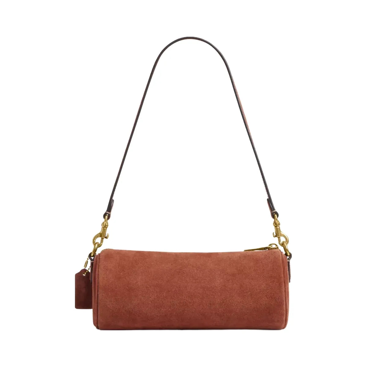 Coach Barrel Bag in Brass Clay