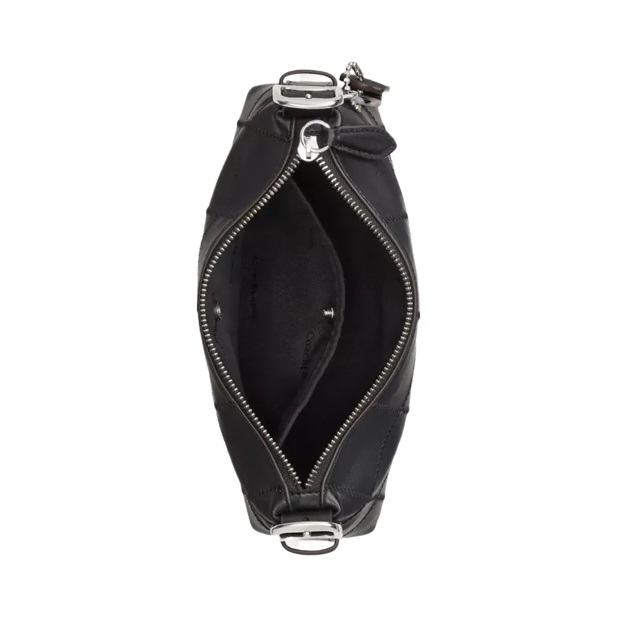 Coach Alter/Ego Small Slouchy Shoulder Bag In Upcrafted Leather in Black