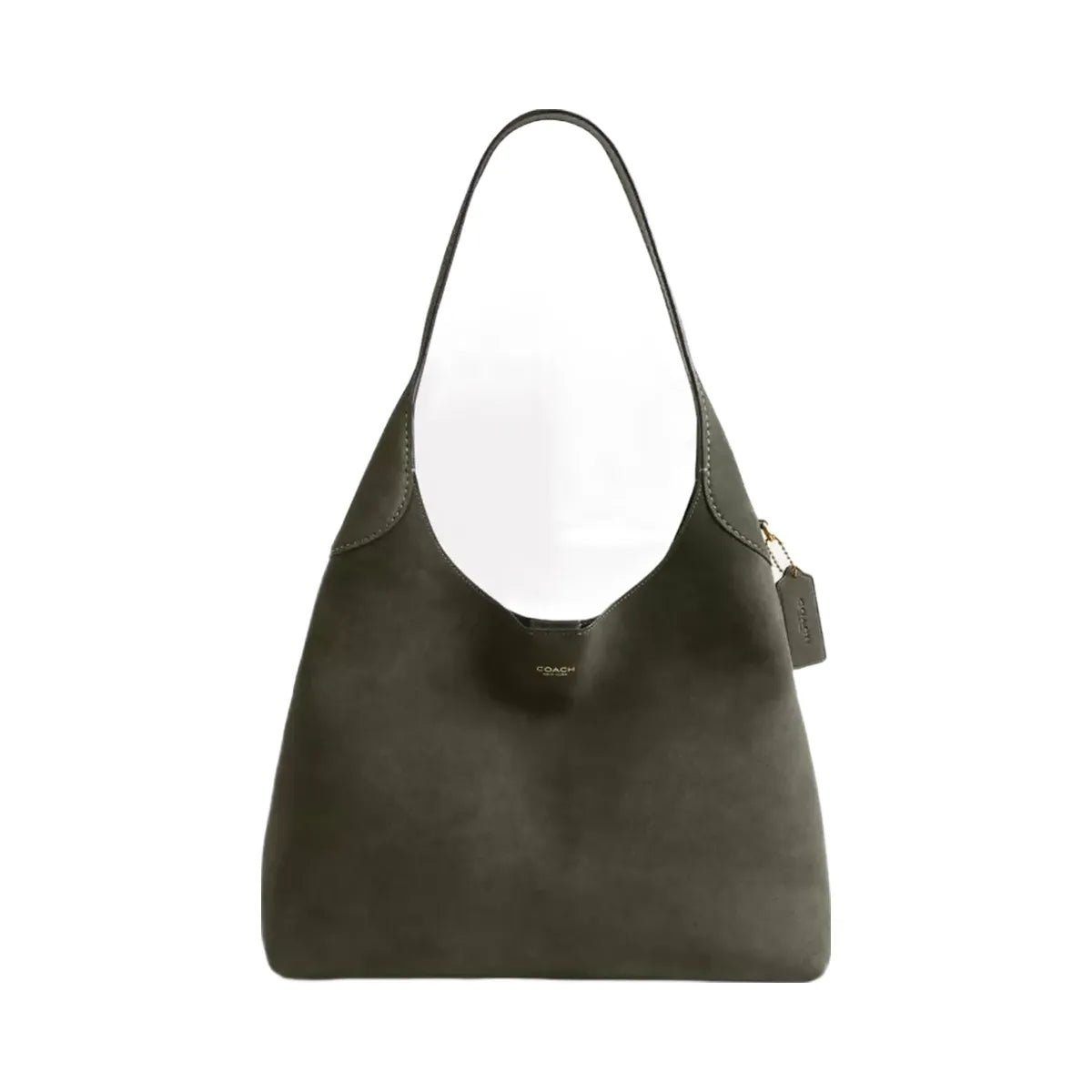 Coach Brooklyn Shoulder Bag 34 in Brass Olive