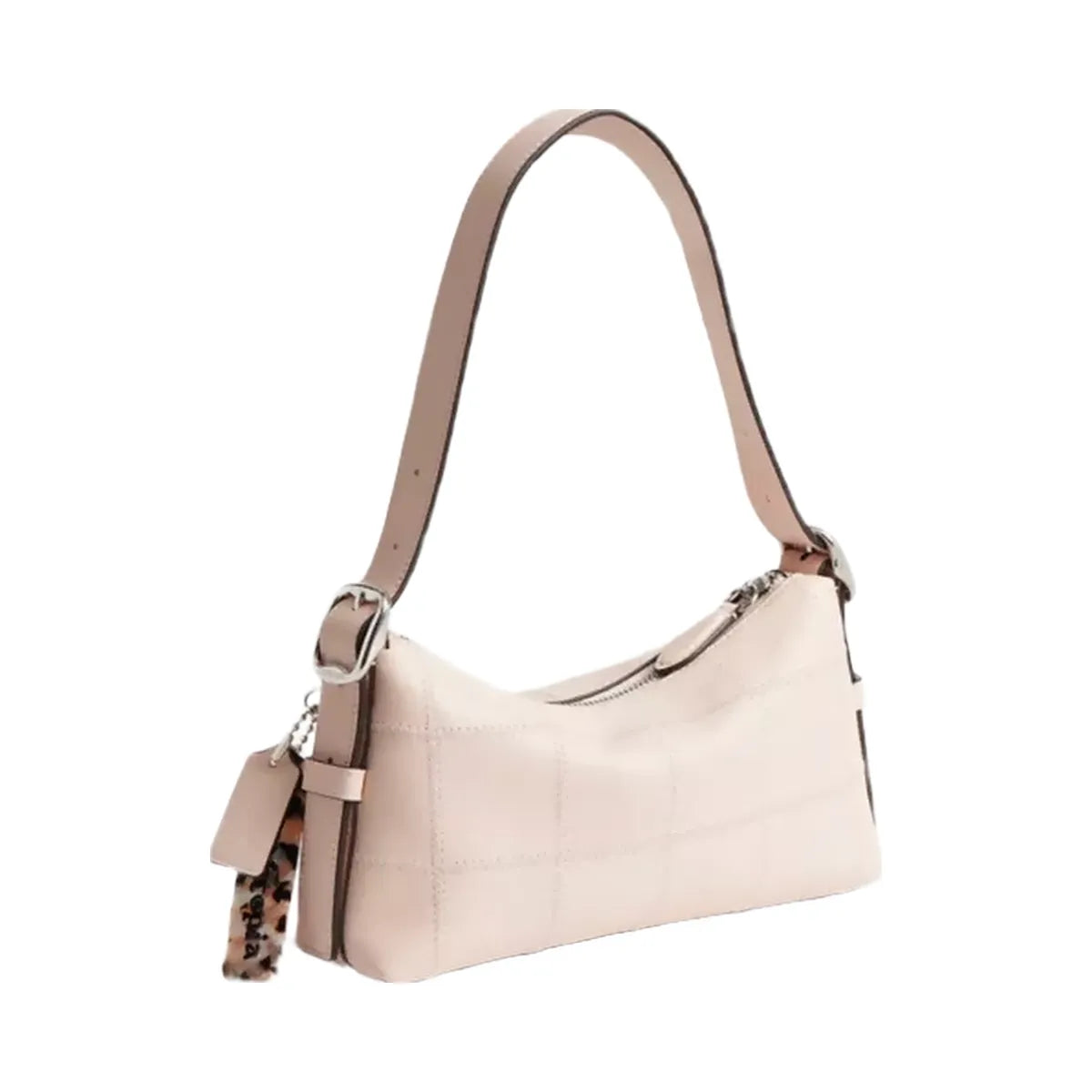 Coach Alter/Ego Small Slouchy Shoulder Bag In Upcrafted Leather in Blush