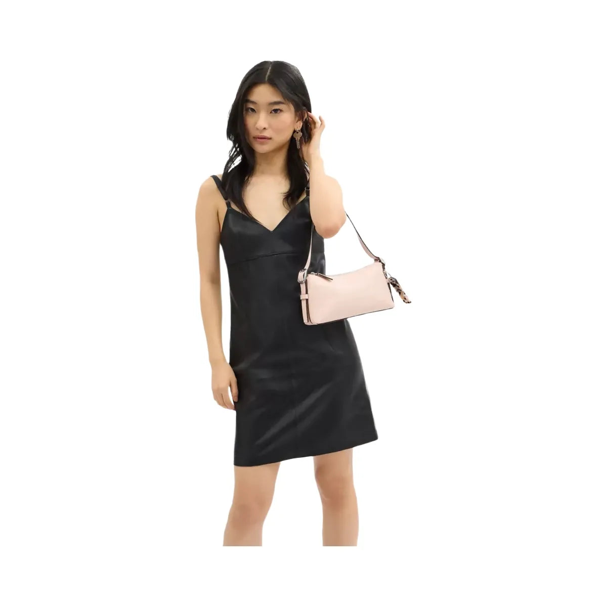 Coach Alter/Ego Small Slouchy Shoulder Bag In Upcrafted Leather in Blush