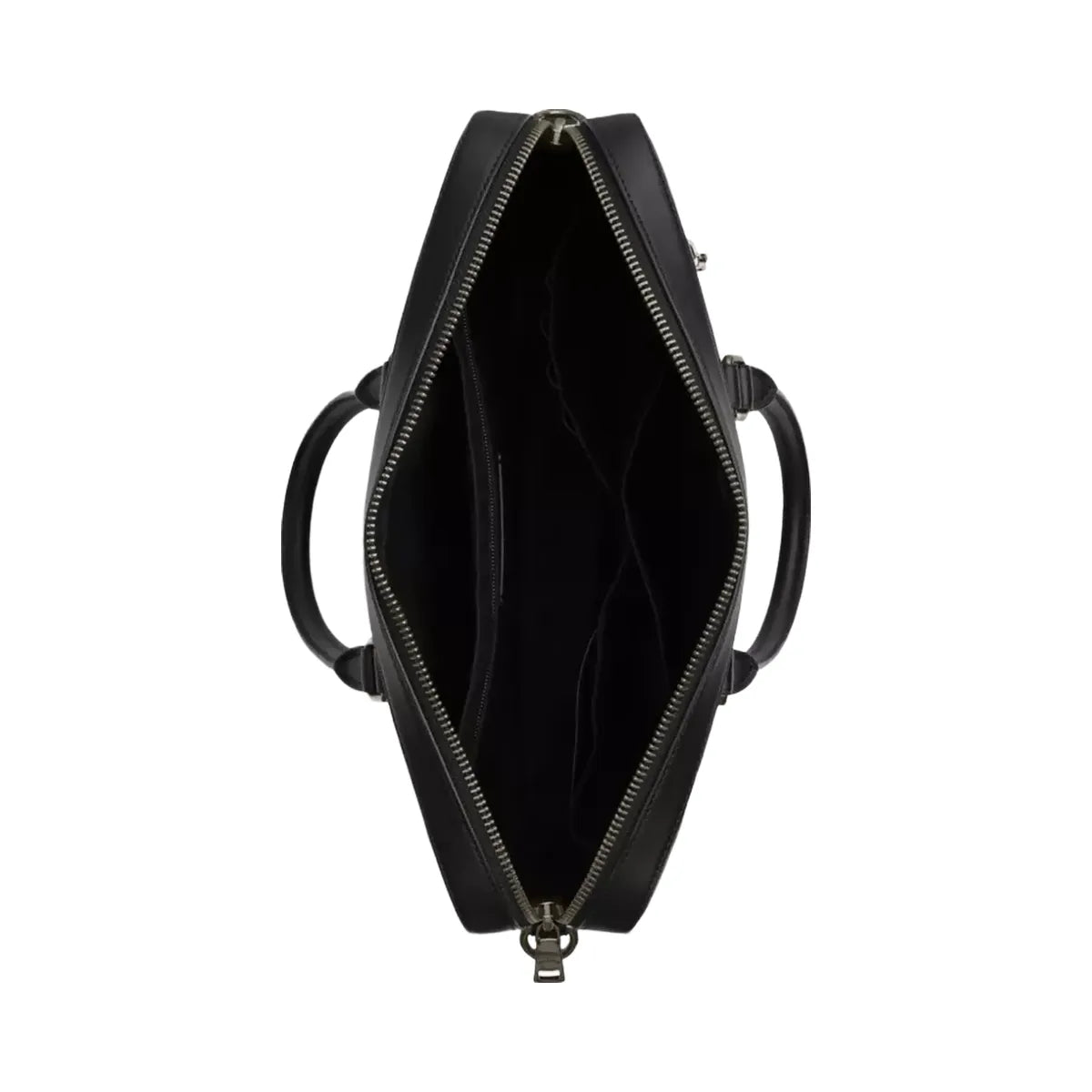 Coach Ethan Slim Brief In Signature Canvas in Gunmetal Charcoal Black