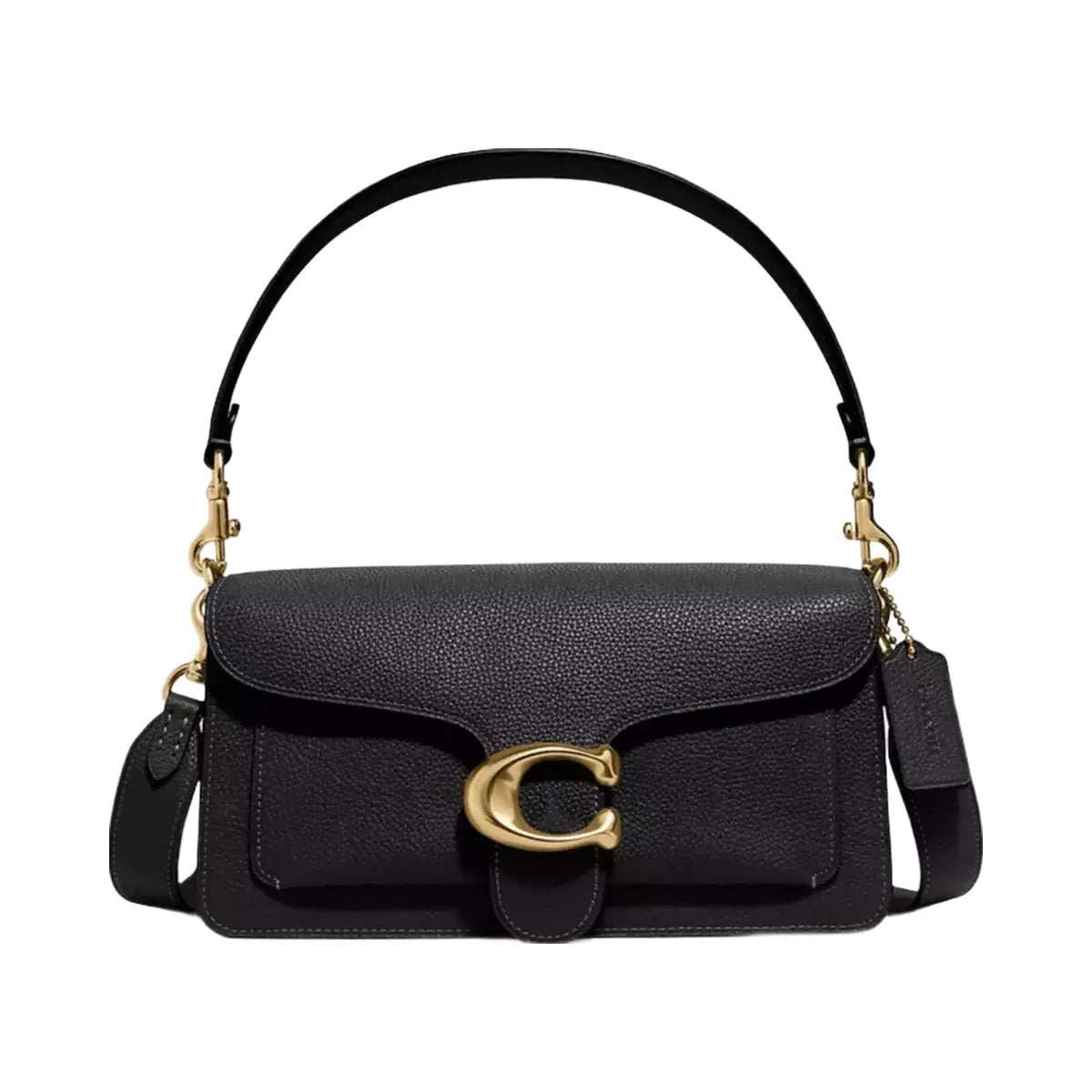 Coach Tabby Shoulder Bag 26 in Brass Black