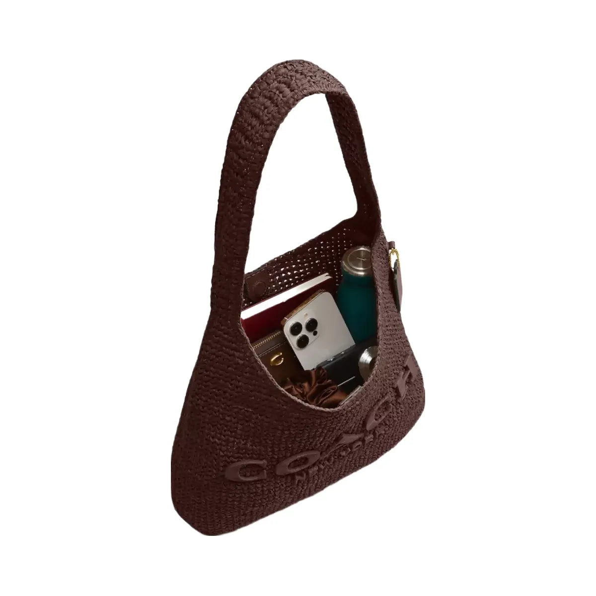 Coach Brooklyn Shoulder Bag 34 in Brass Maple