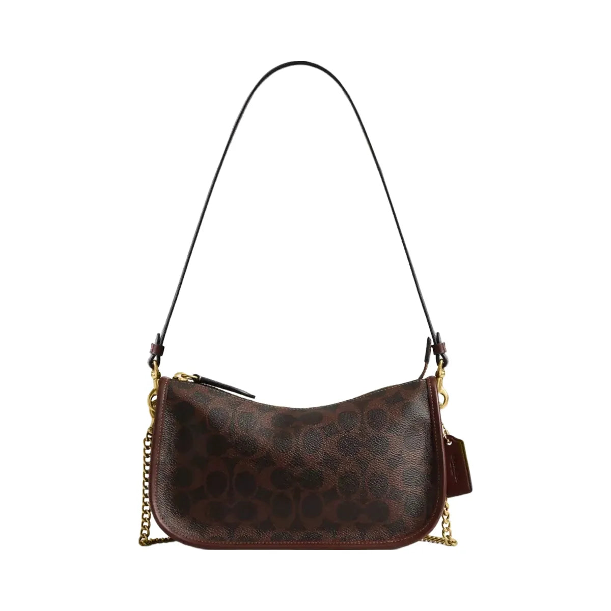 Coach Waverly Bag In Signature Canvas in Brass Maple