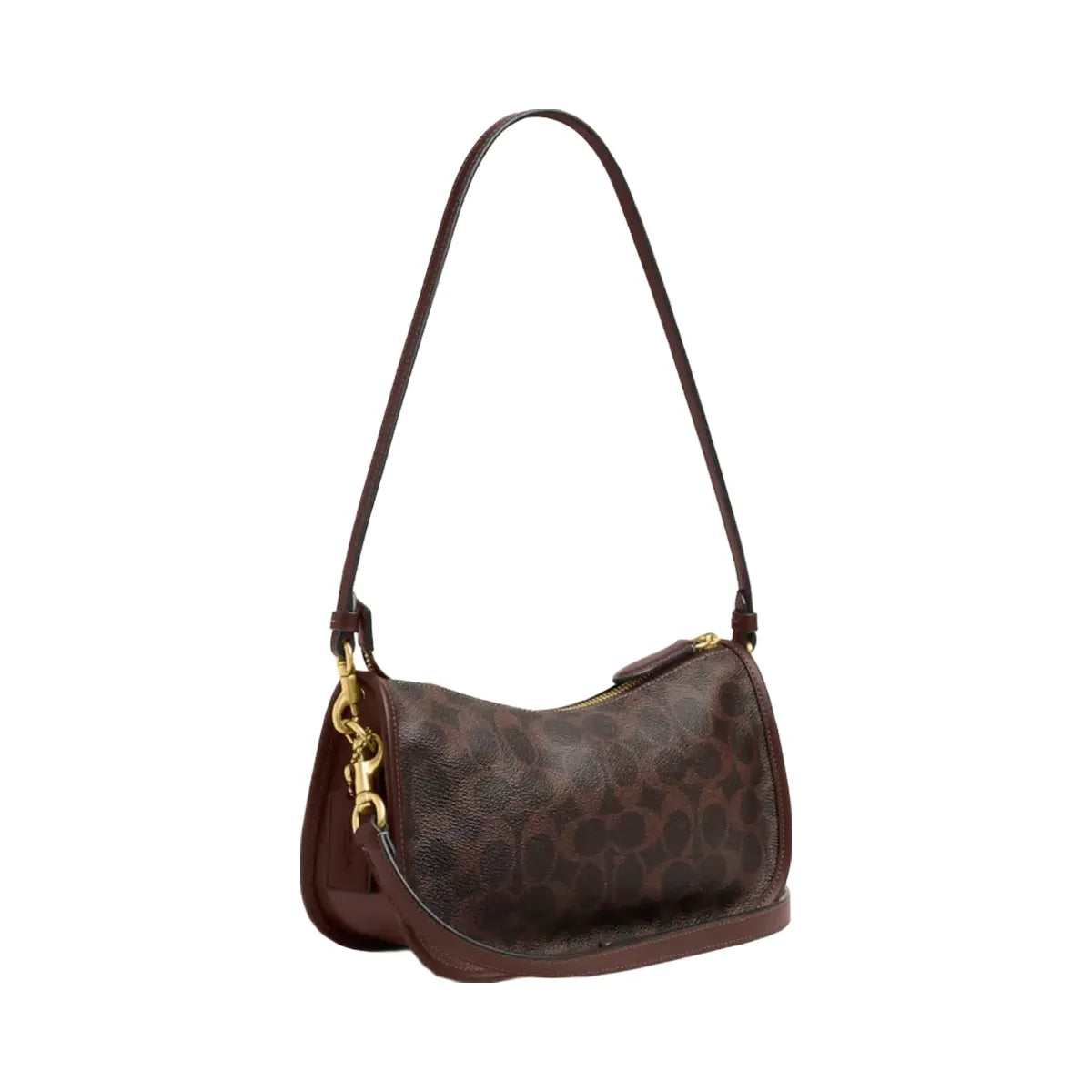 Coach Waverly Bag In Signature Canvas in Brass Maple