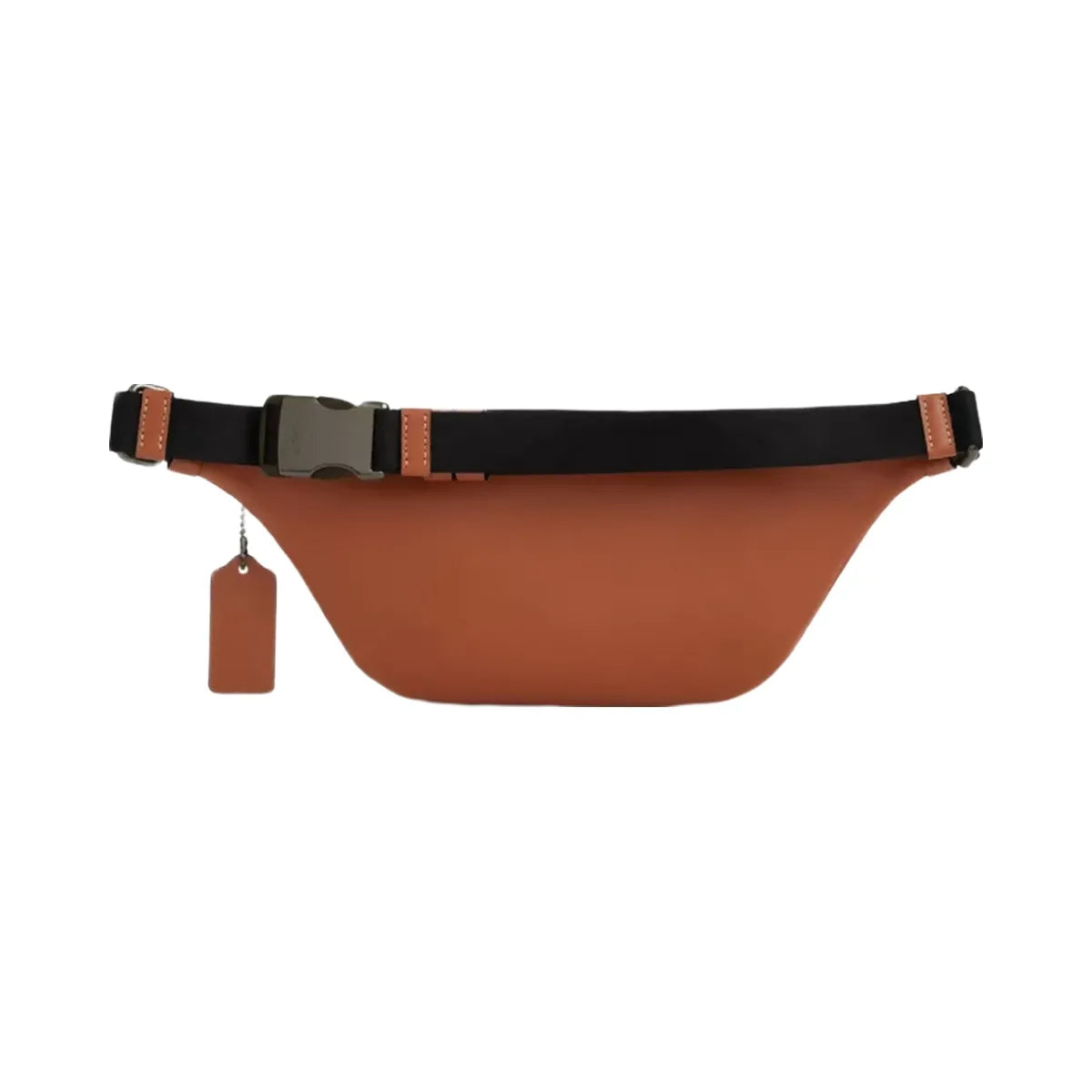 Coach Warren Mini Belt Bag in Gunmetal Tan