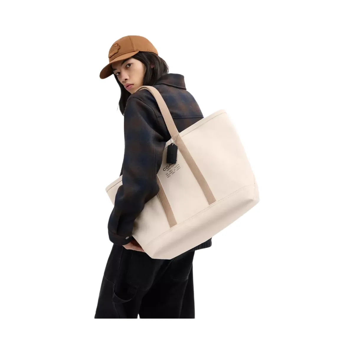 Coach Utility Tote in Natural