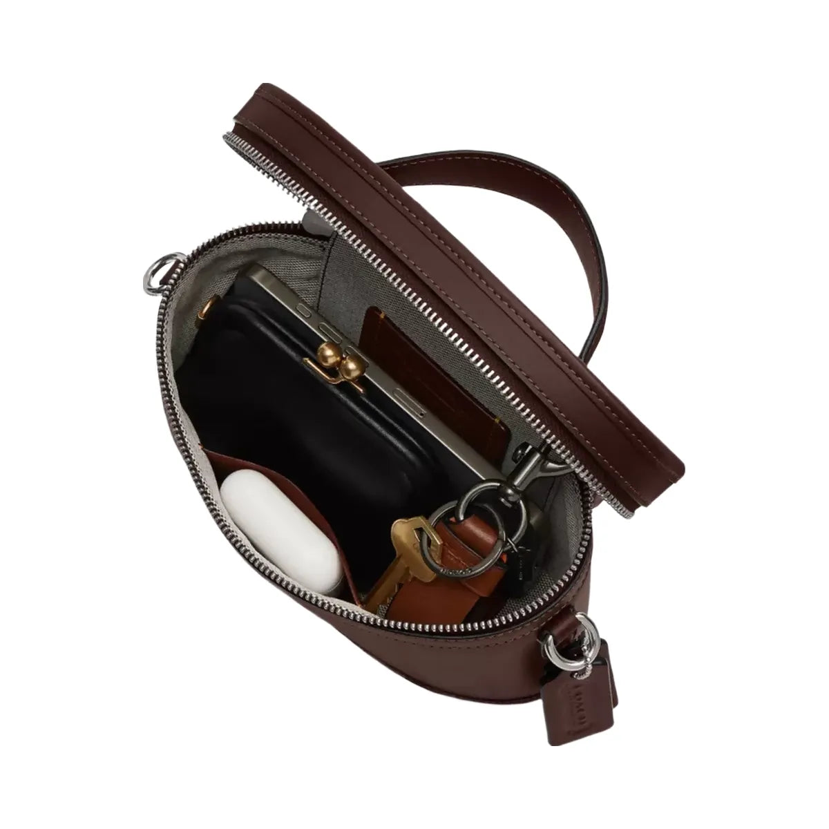 Coach Trail Bag in Silver Maple