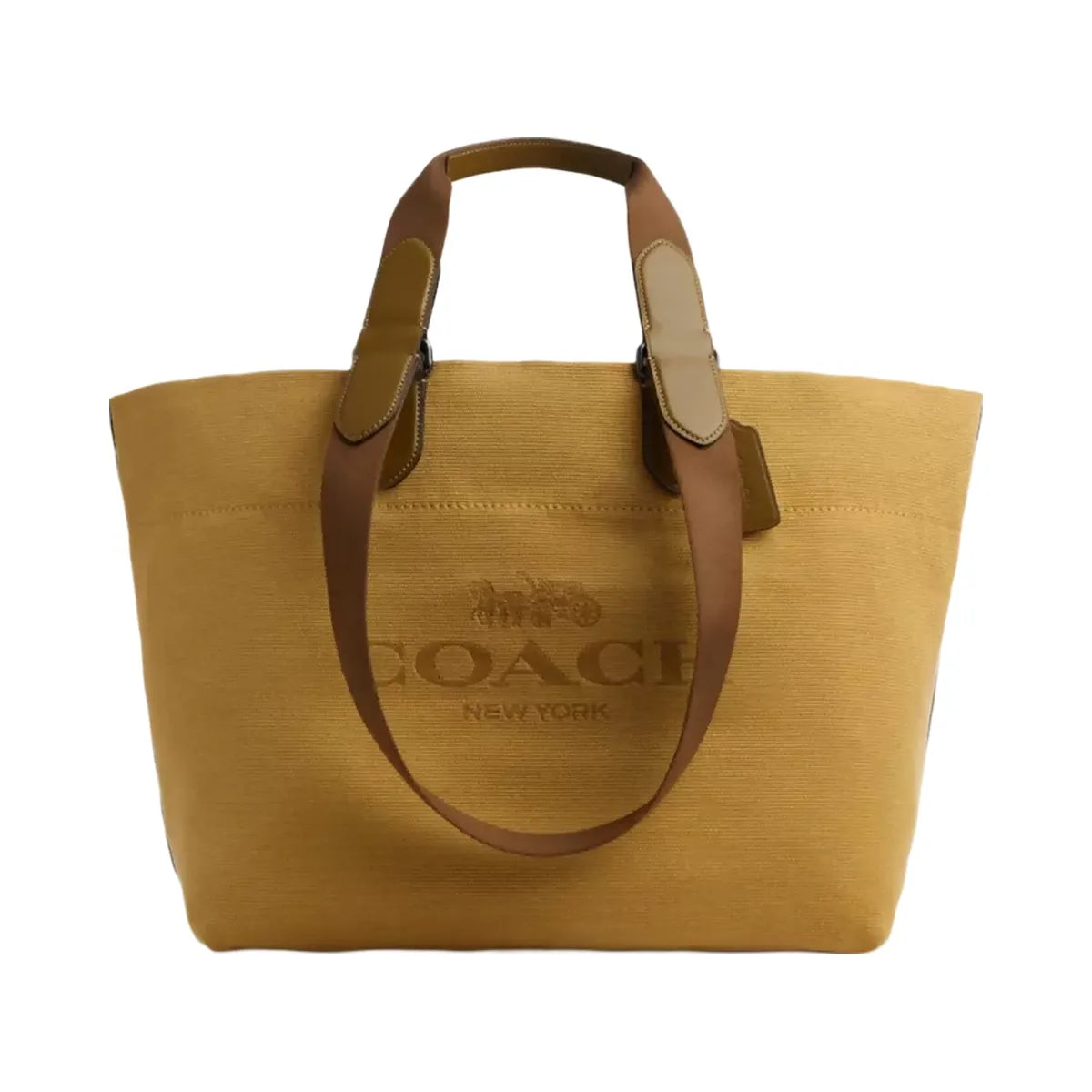 Coach Tour Tote Bag in Gunmetal Trench Multi