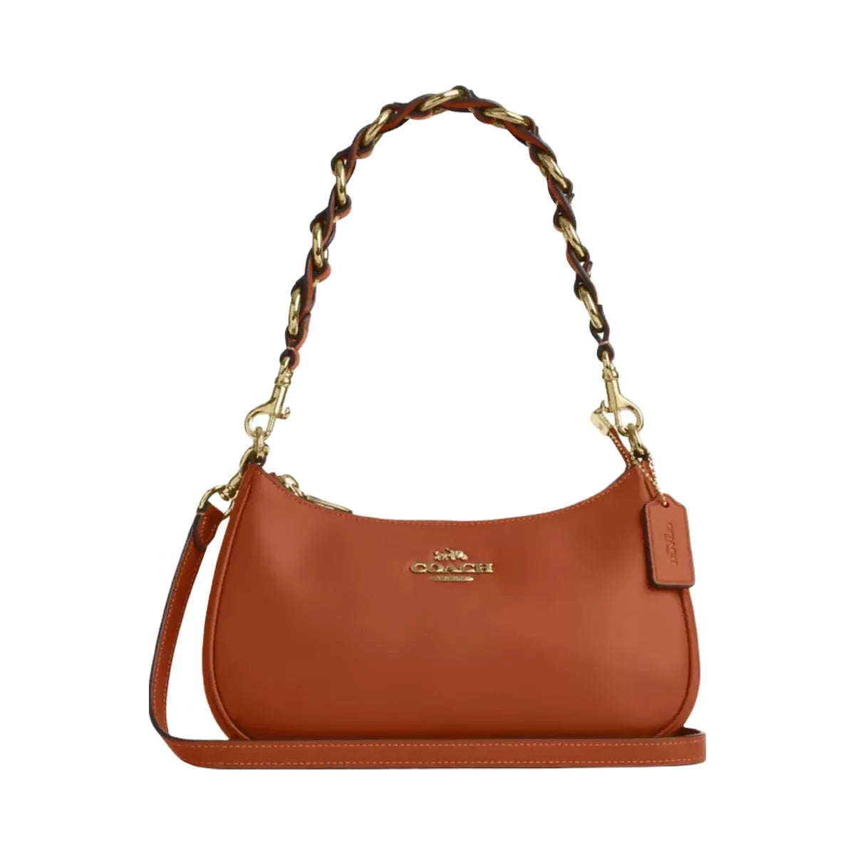 Coach Teri Shoulder Bag in Im Amber Brown