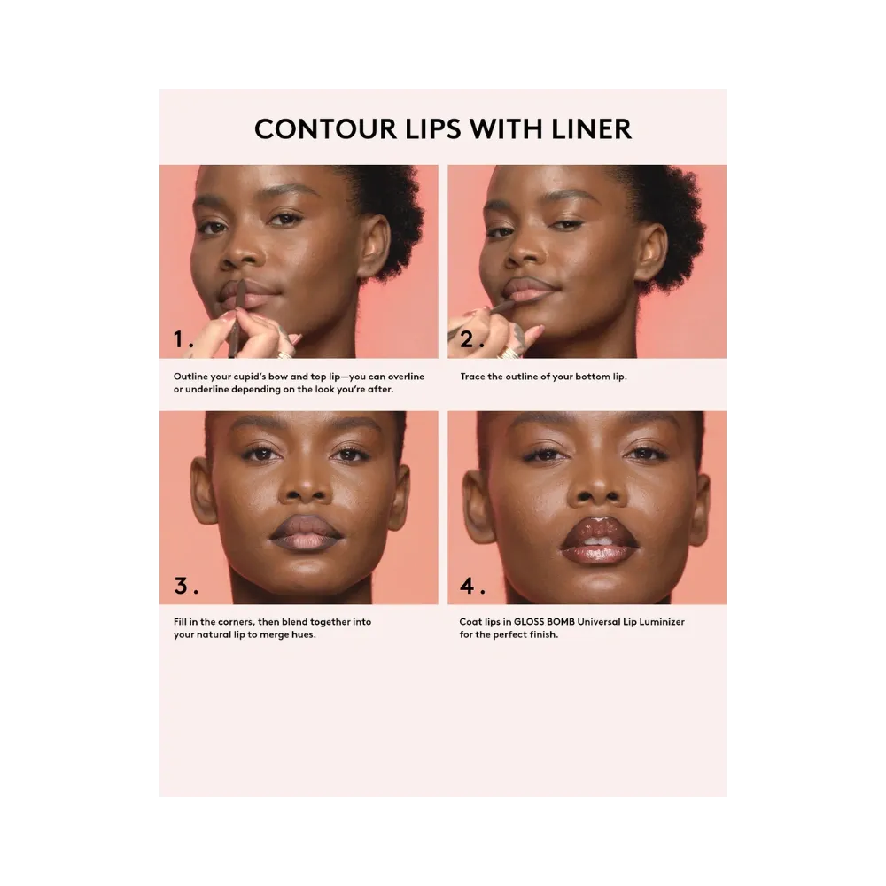Fenty Trace'd Out Longwear Waterproof Pencil Lip Liner RiRi