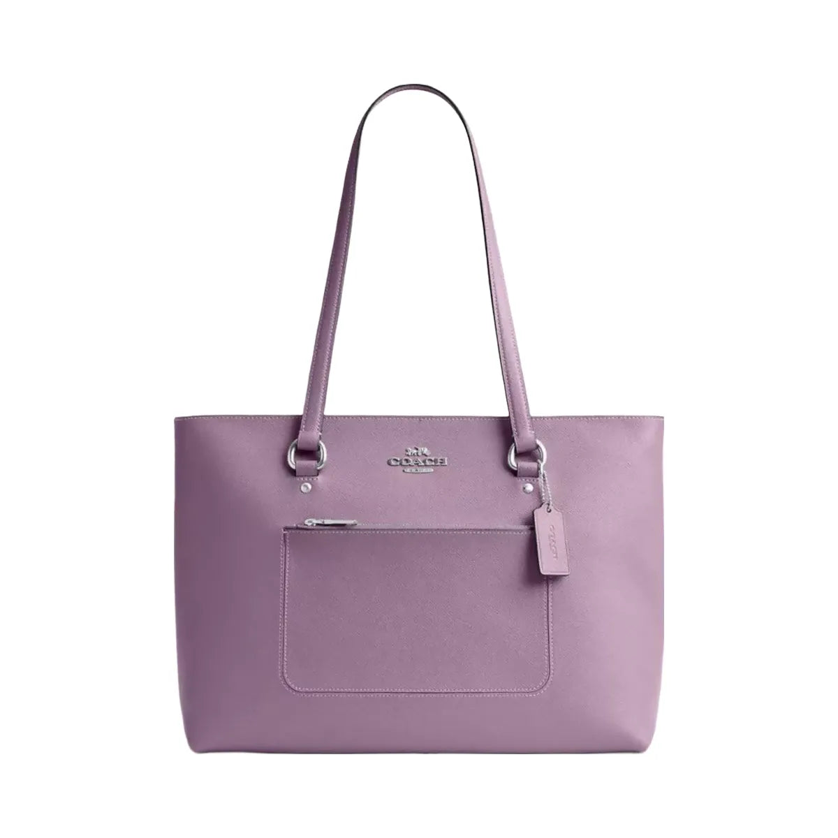 Coach Station Tote Bag in Silver Jasmine