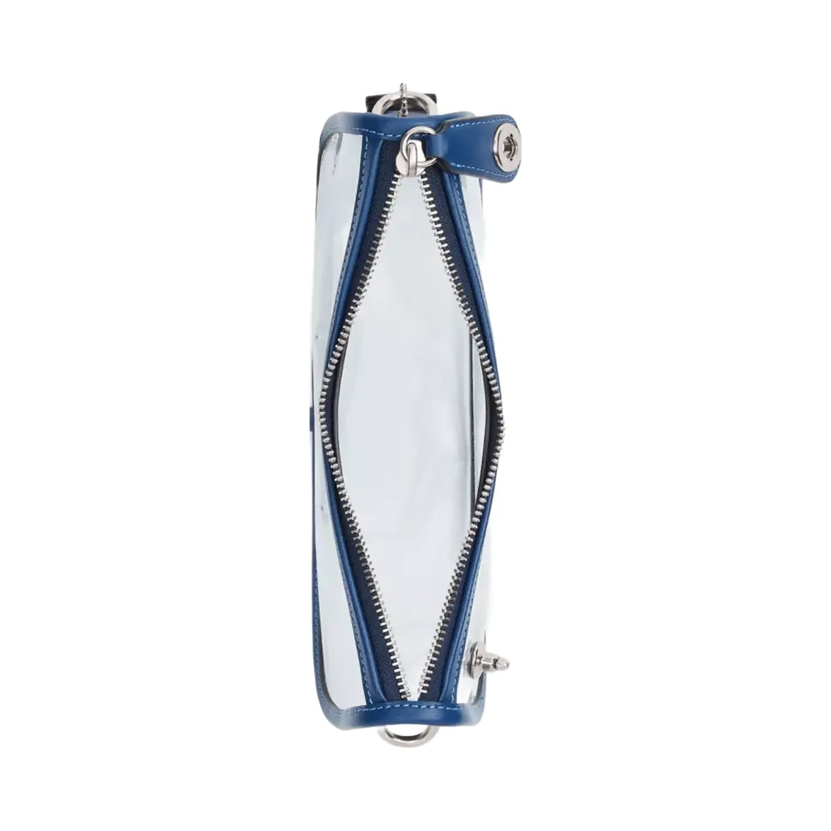 Coach Stadium Swinger Bag in Silver True Blue