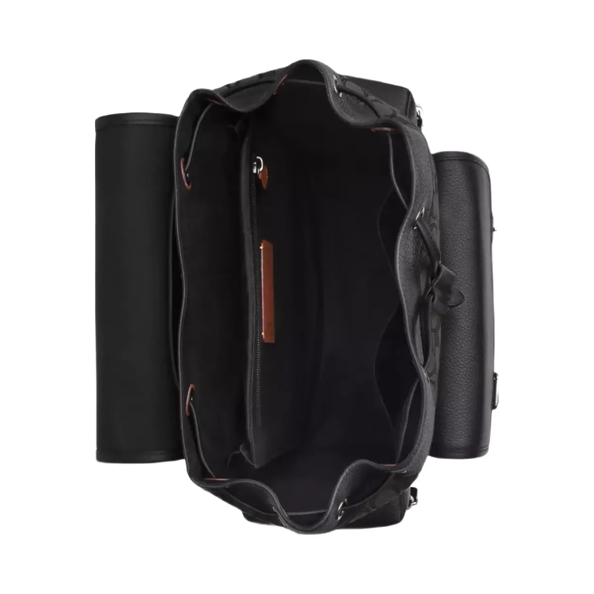 Coach Sprint Backpack In Signature Jacquard in Black Copper Black
